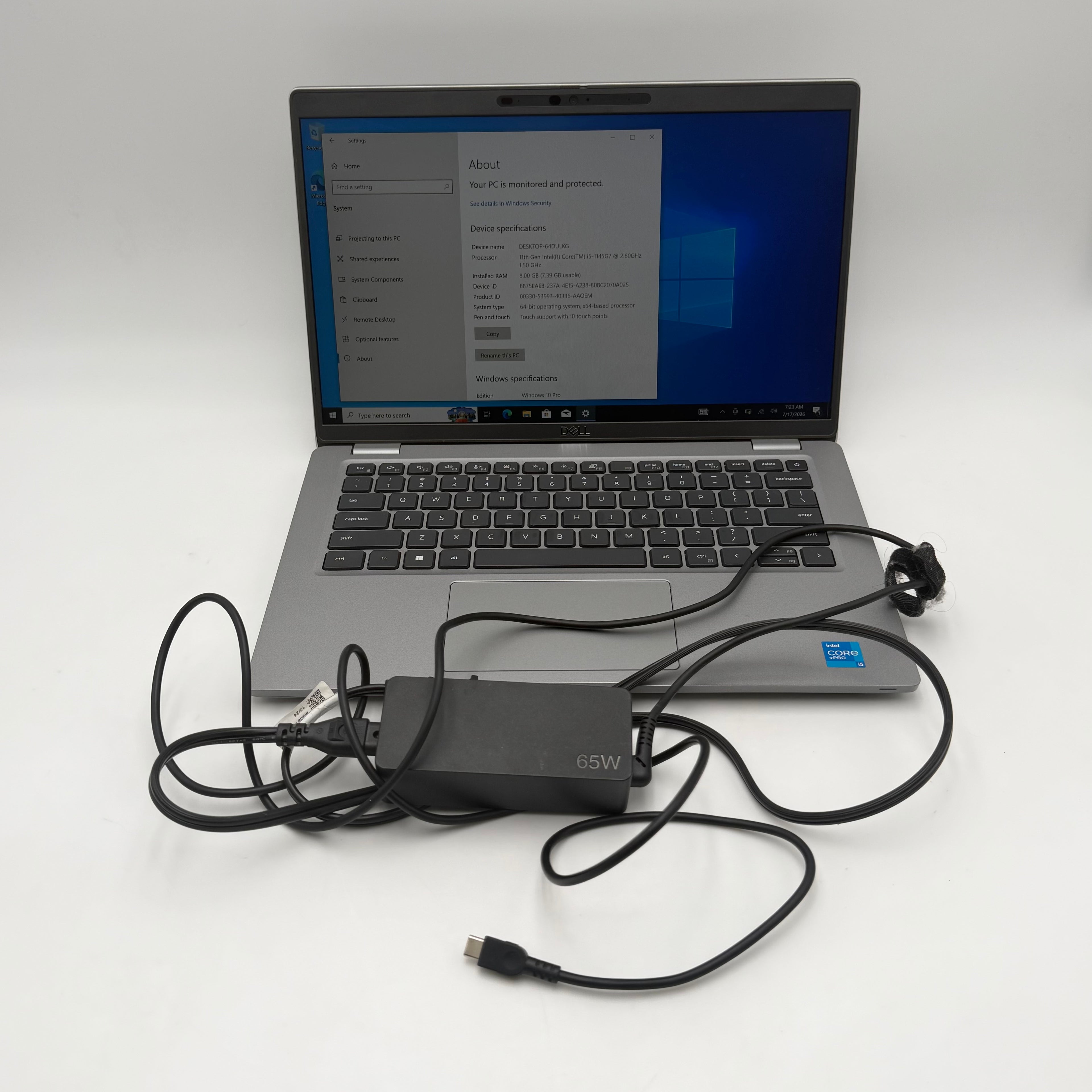 Dell Latitude 5420 14.0" FHD Touch Intel i5-1145G7 8GB 256GB