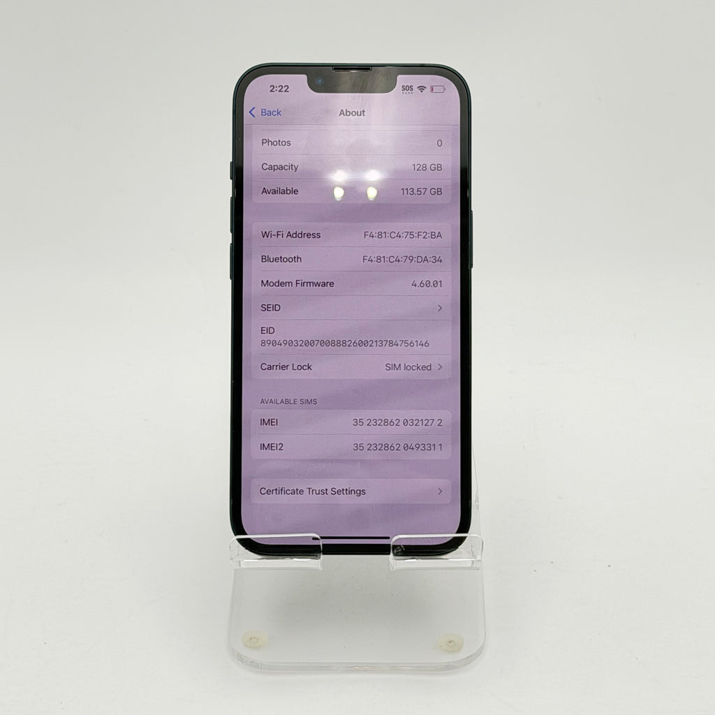Apple iPhone 13 Black Used - A