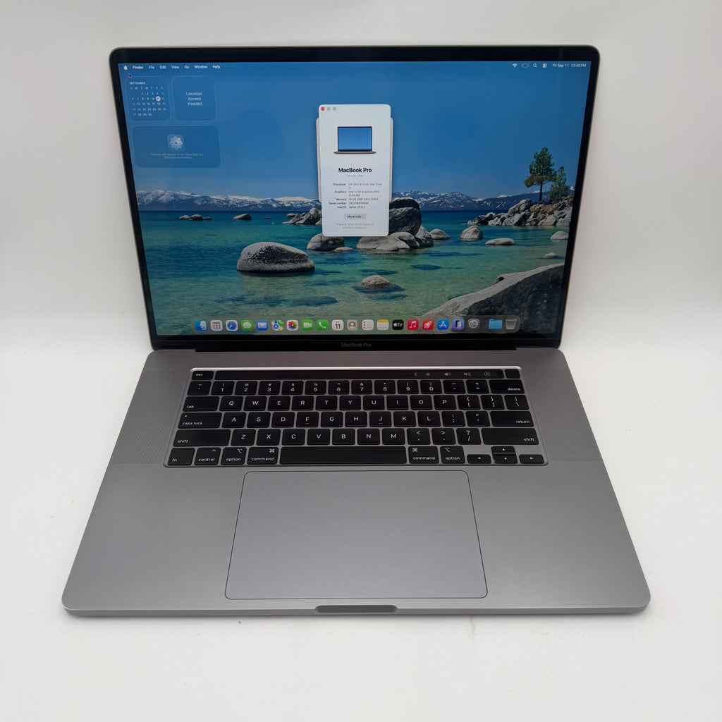 Apple MacBook Pro 16" A2141 2019 Laptop Used - A Silver