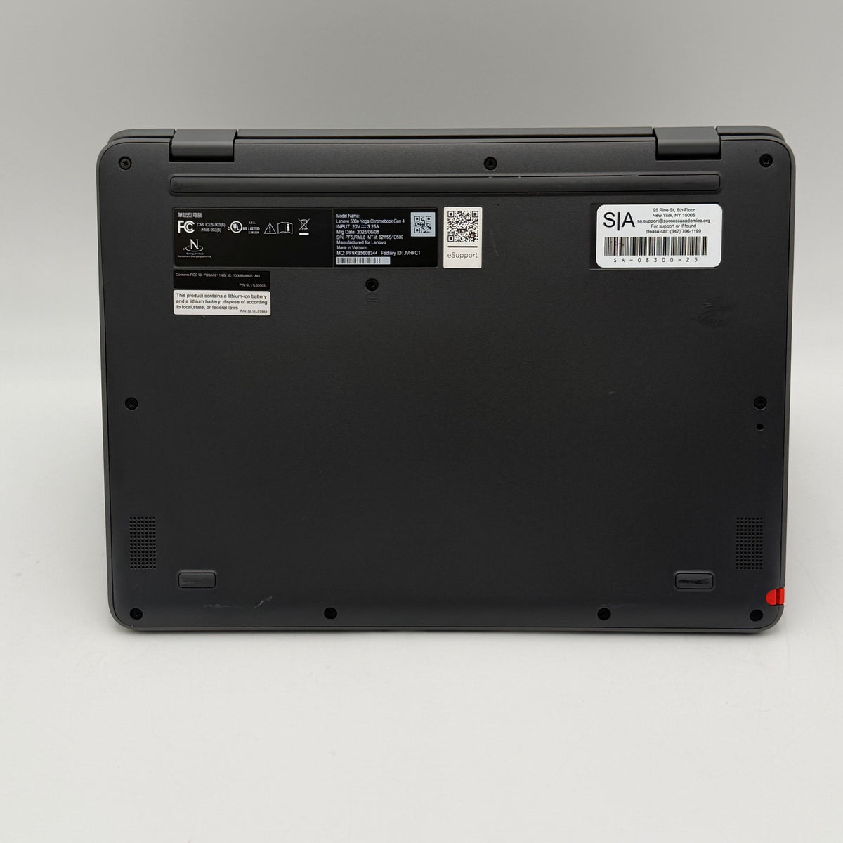Lenovo 500E Yoga Chromebook Gen 4 Laptop Black Broken