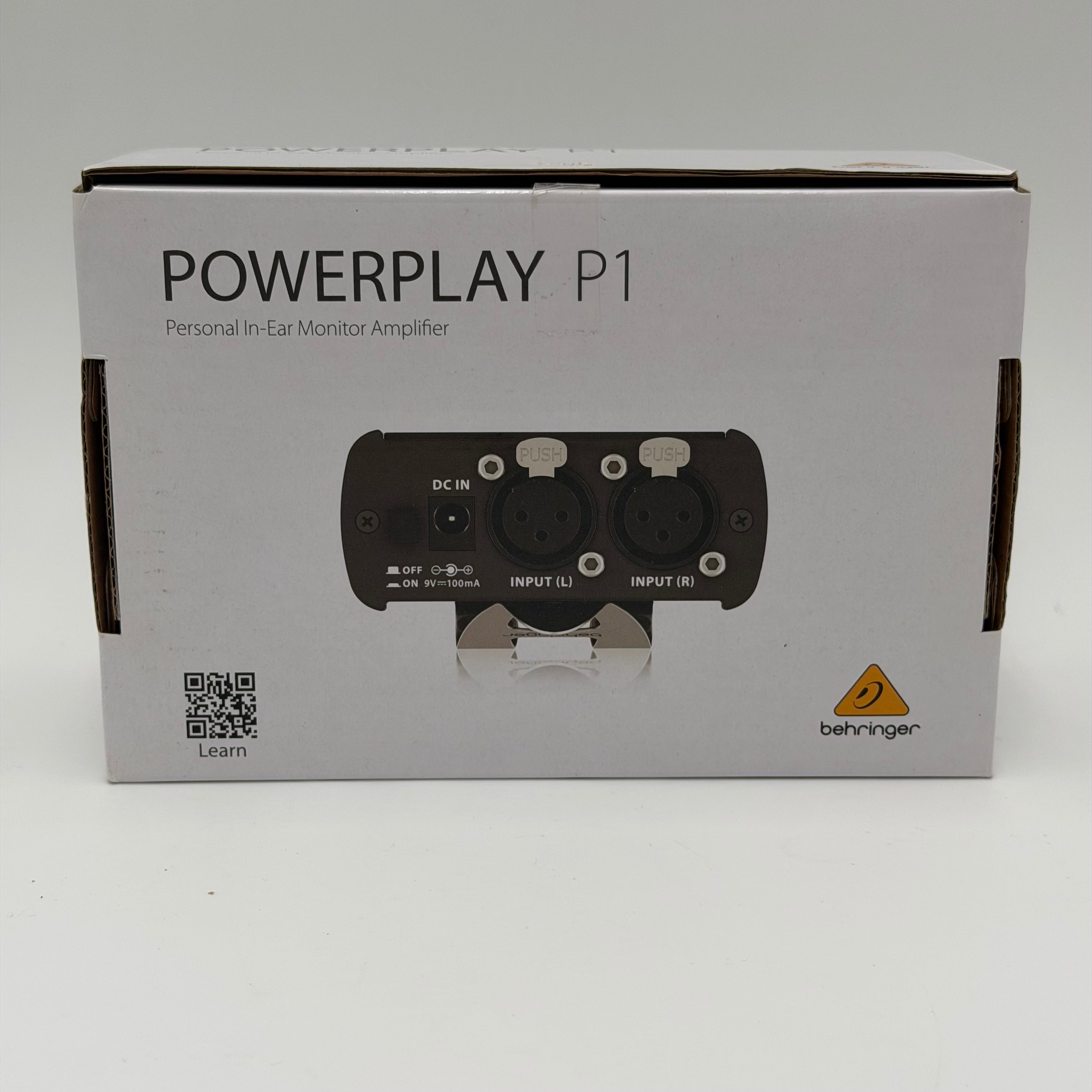 Behringer Powerplay P1 Personal In-ear Monitor Amplifier open box
