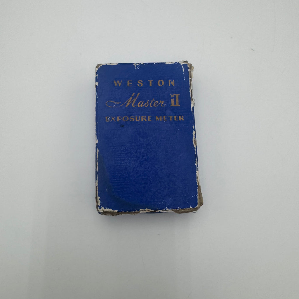 Vintage Weston Master II 2 Exposure Meter Cine Model 736 Light Meter w/ Box + Manuals