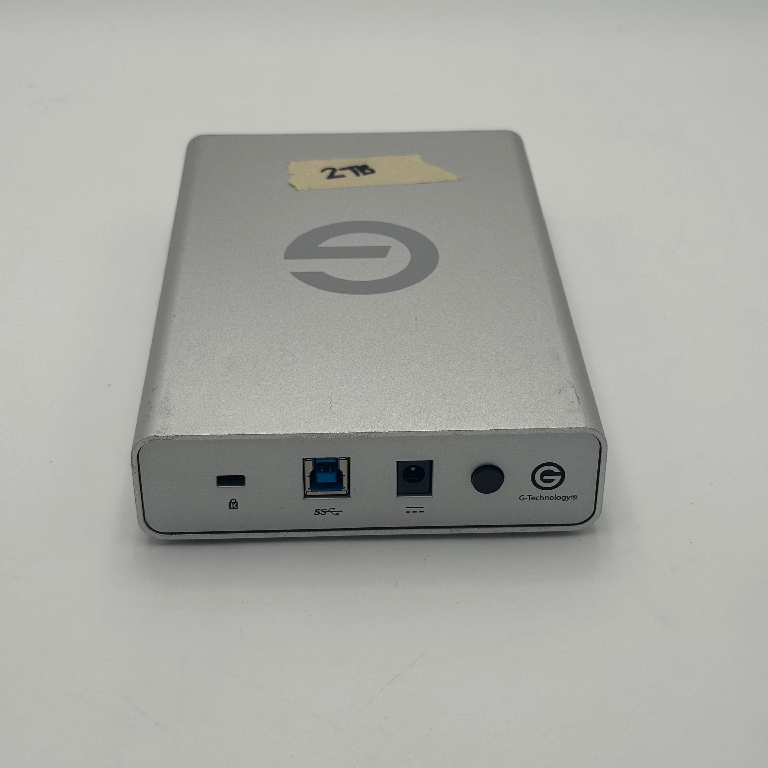 G-Technology 3.5" G-Drive USB 2TB USB-B to USB-A HDD ONLY - Tested/Working