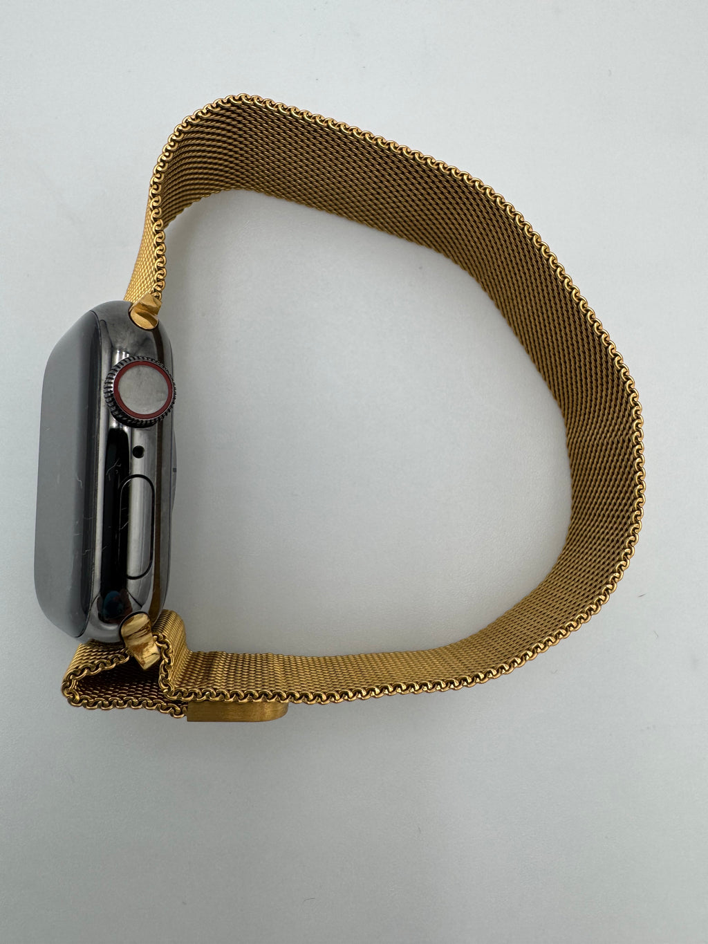 Apple Watch Series 7 A2475 (2021) 41mm GPS Cellular Gold Milanese Loop Unlocked