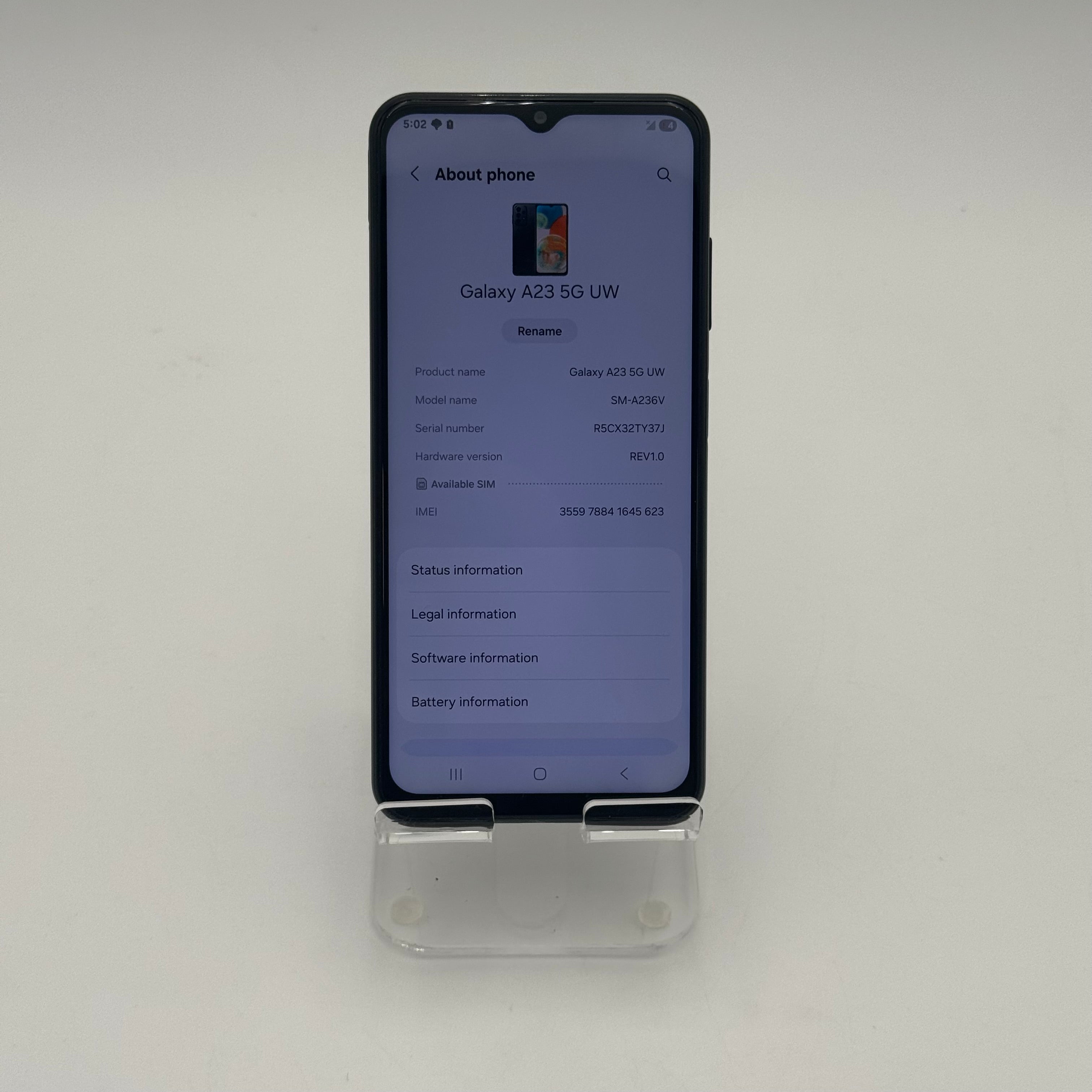 Samsung Galaxy A23 5G UW SM-A236V 64GB - Unlocked