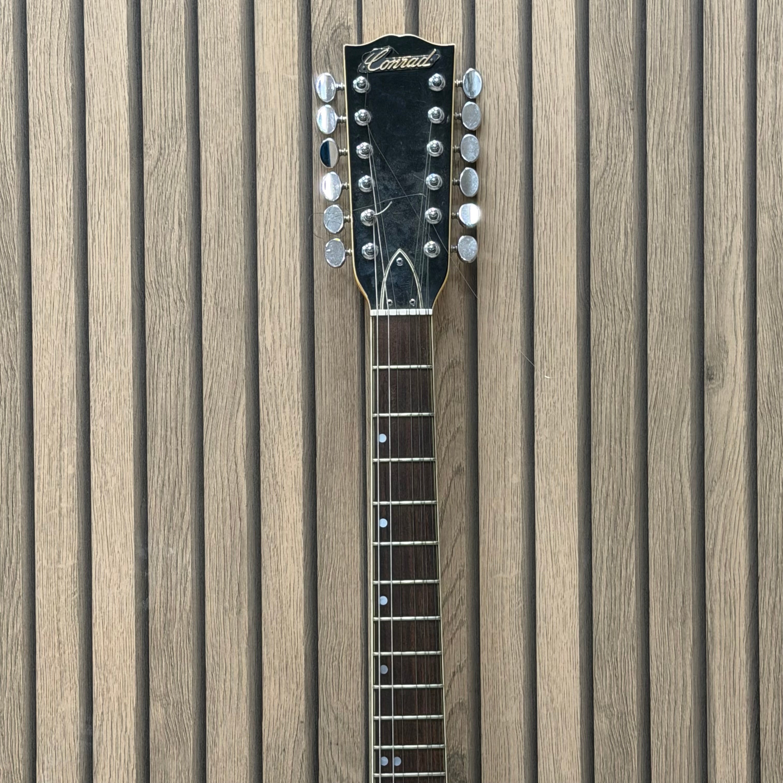 Conrad 12 String Semi Hollow Vintage Electric Guitar