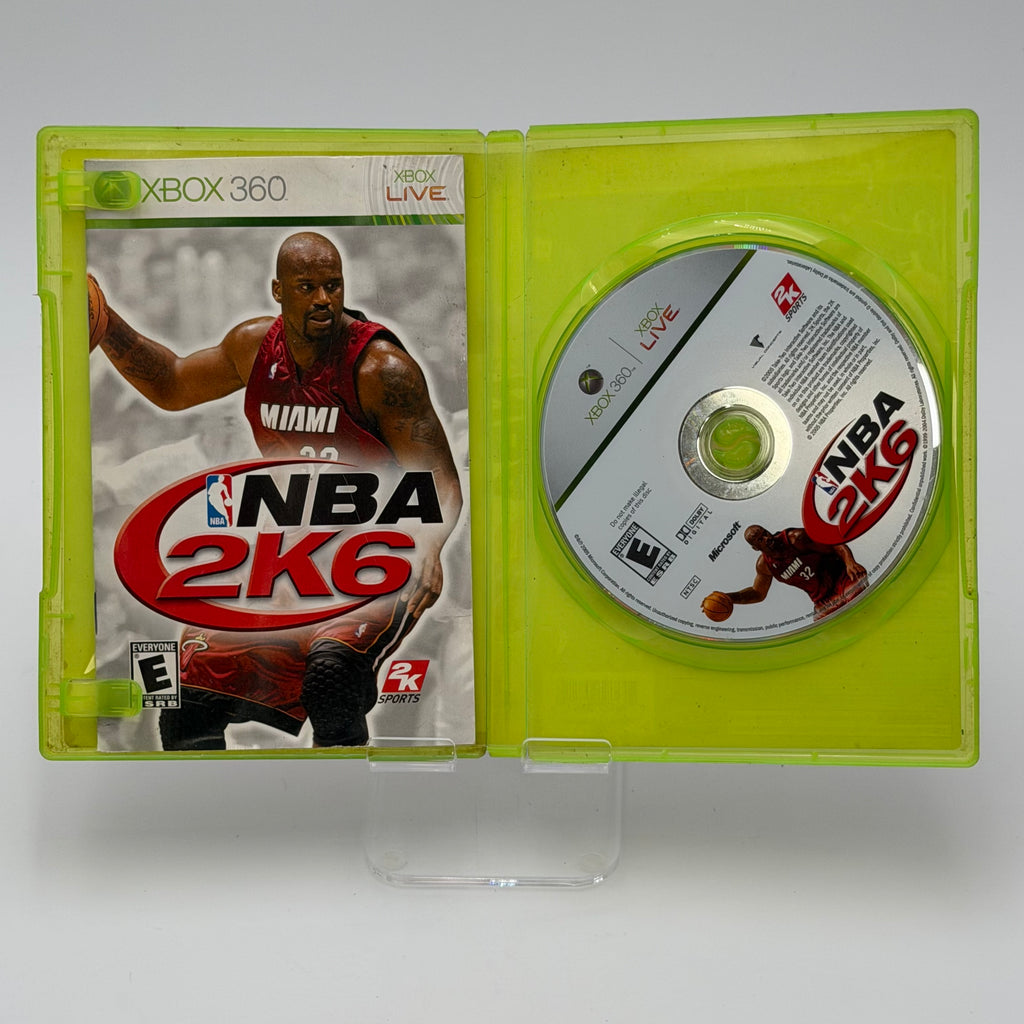 Xbox 360 NBA 2K6 Video Game - Shaq  Cover