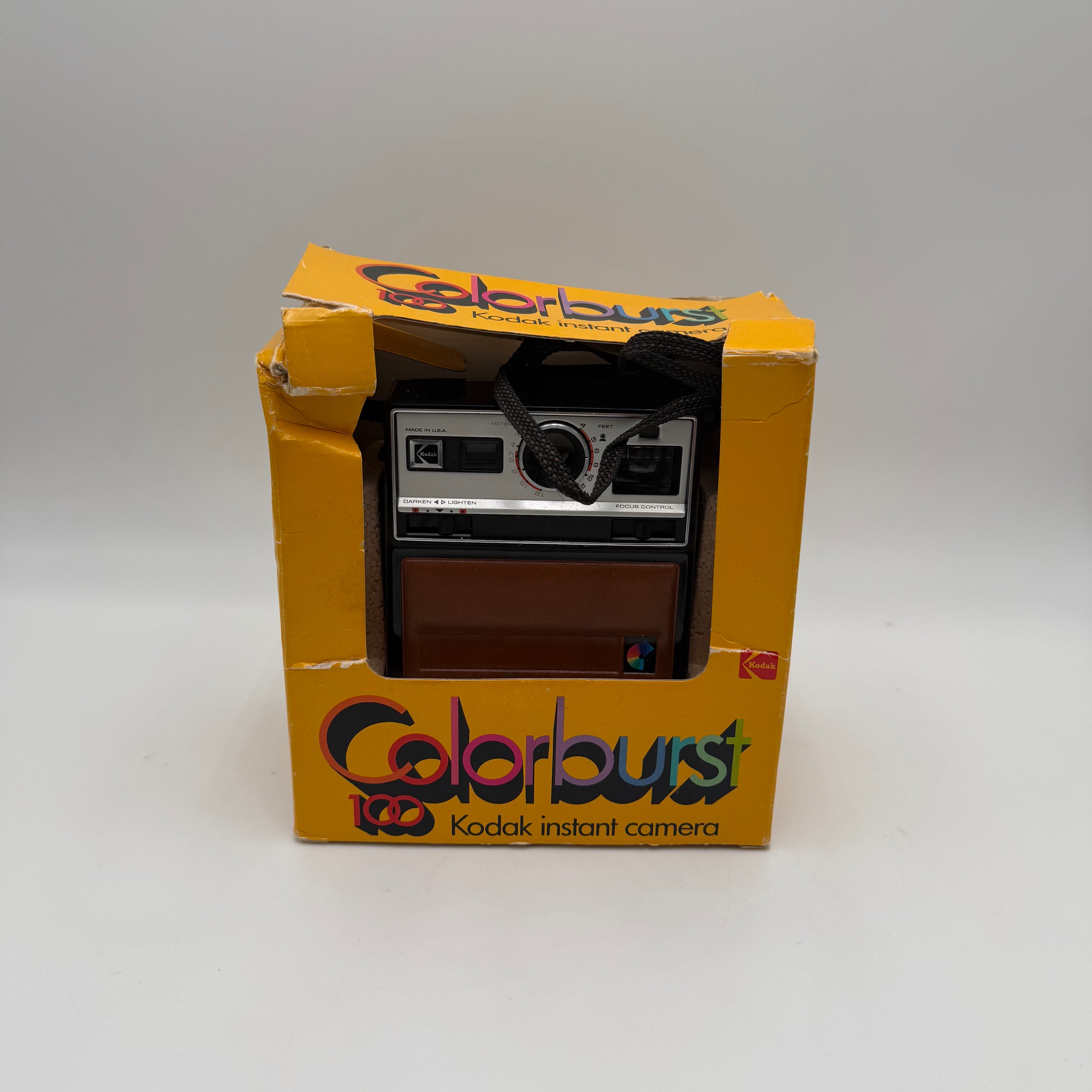Vintage Kodak Colorburst 100 Instant Camera no Strap (untested no battery)