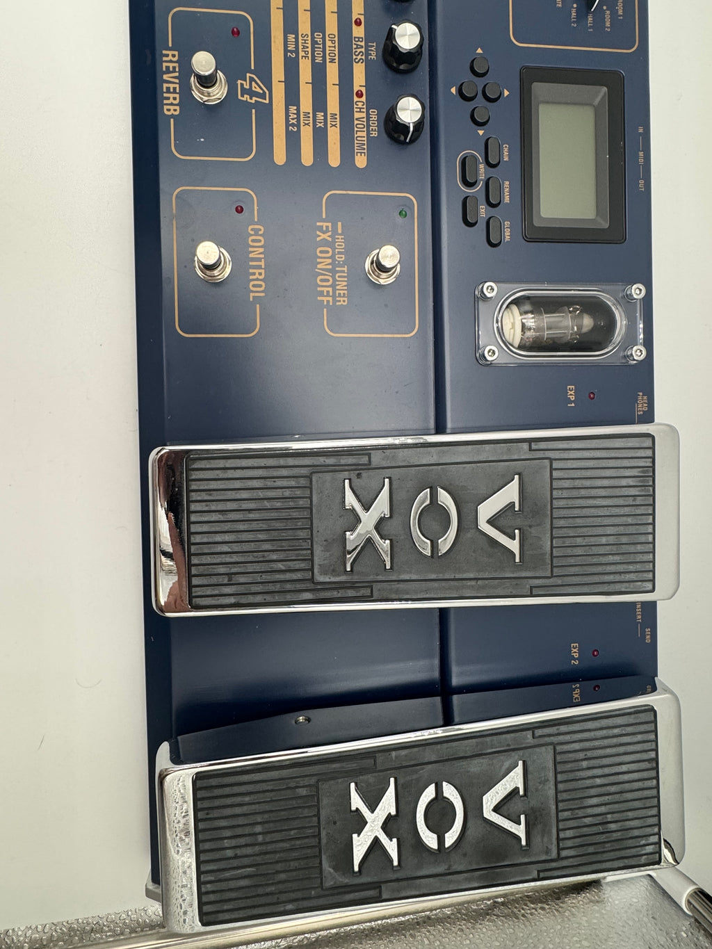 VOX ToneLab SE Vacuum Tube Multi-Effector Twin Pedal w/ Power Cord - Tested/Working - READ