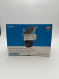 AOSU SolarCamD1Classic Solar Powered Wireless Security Camera White New