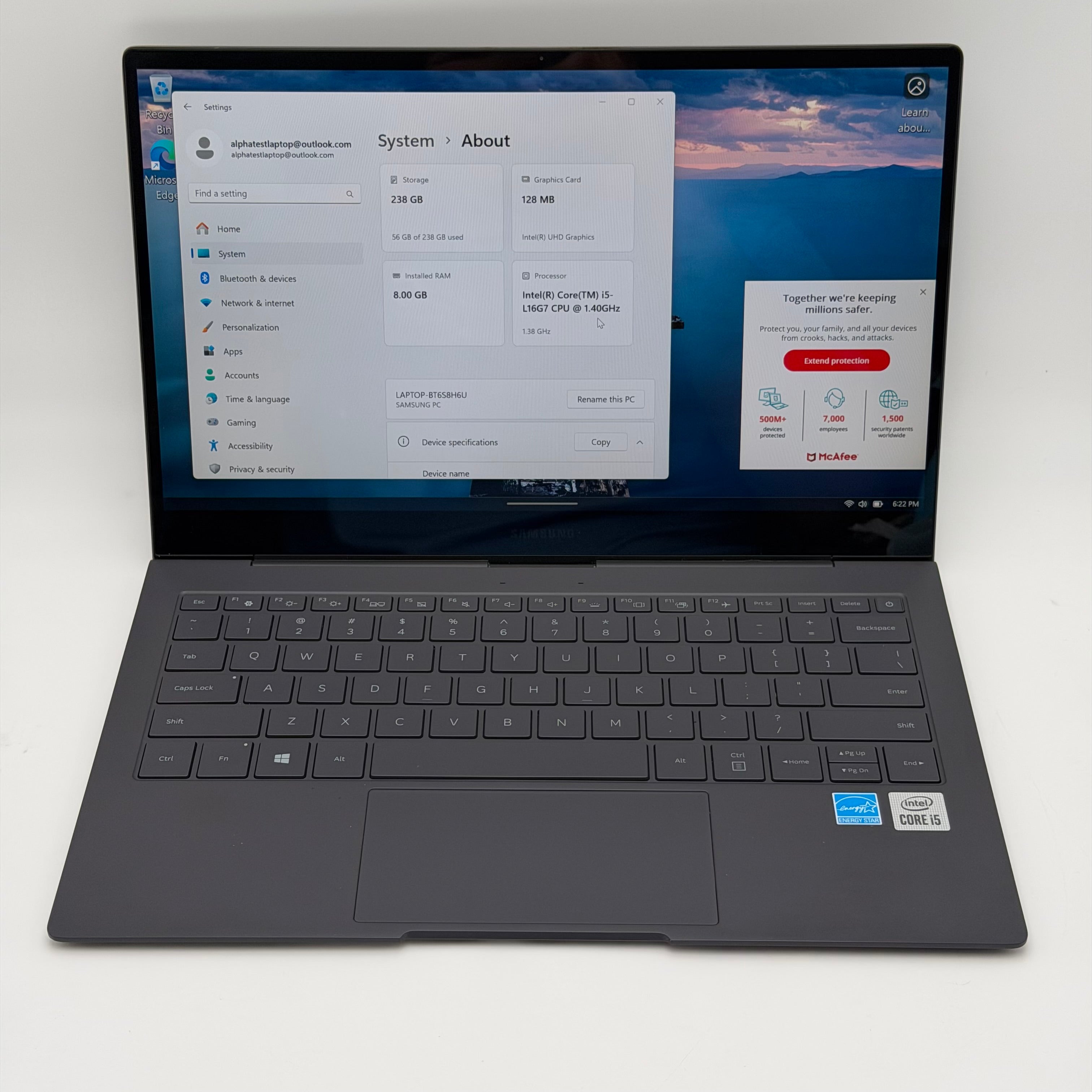 Samsung Galaxy Book S i5