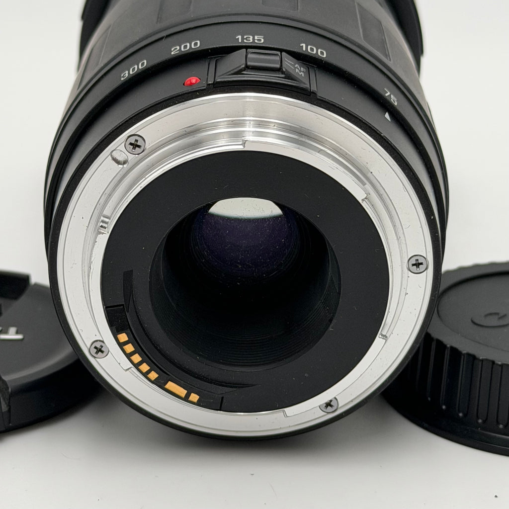 Tamron AF 75-300mm f/4-5.6 LD Tele-Macro 1:3.9 Canon Lens w/ Hood