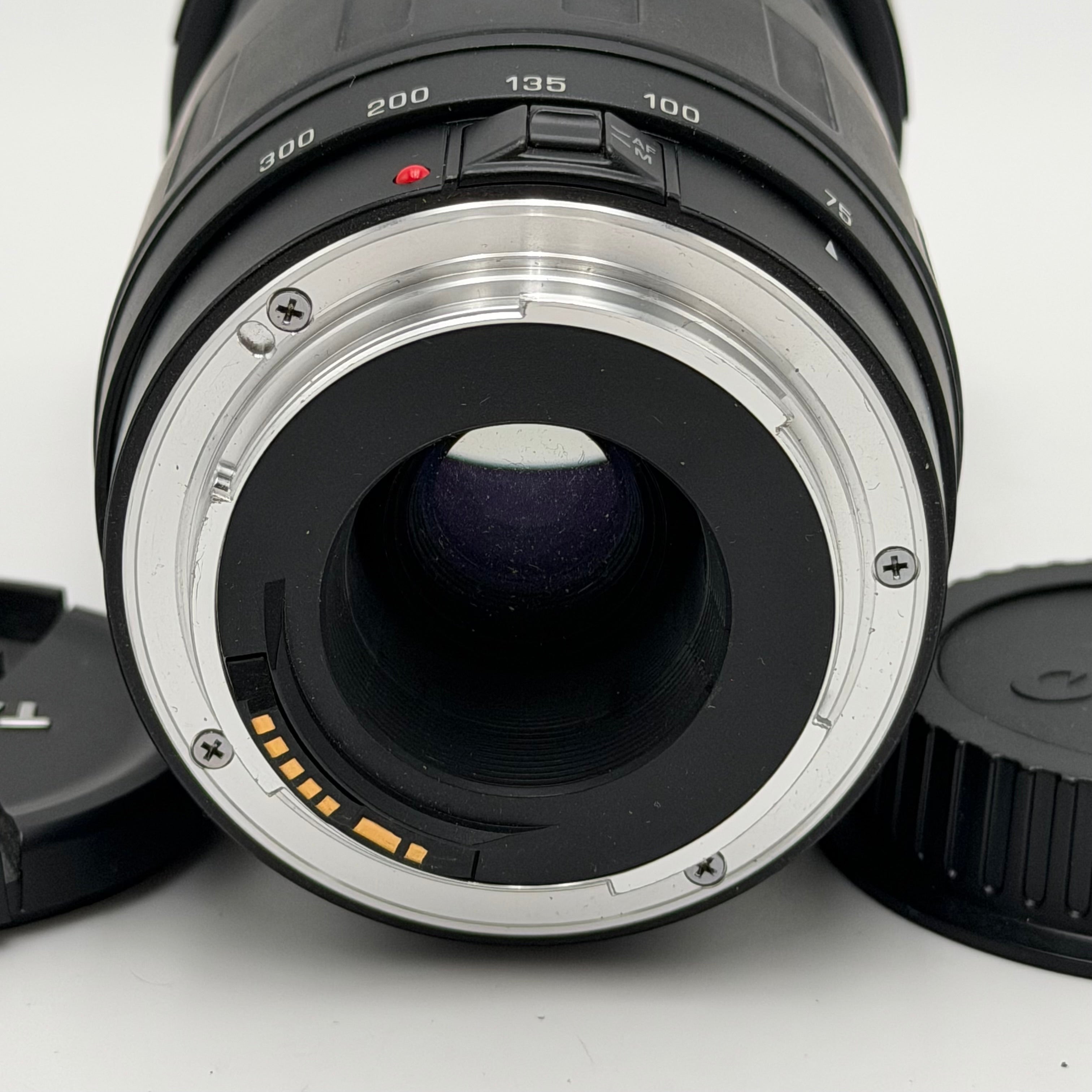 Tamron AF 75-300mm f/4-5.6 LD Tele-Macro 1:3.9 Canon Lens w/ Hood