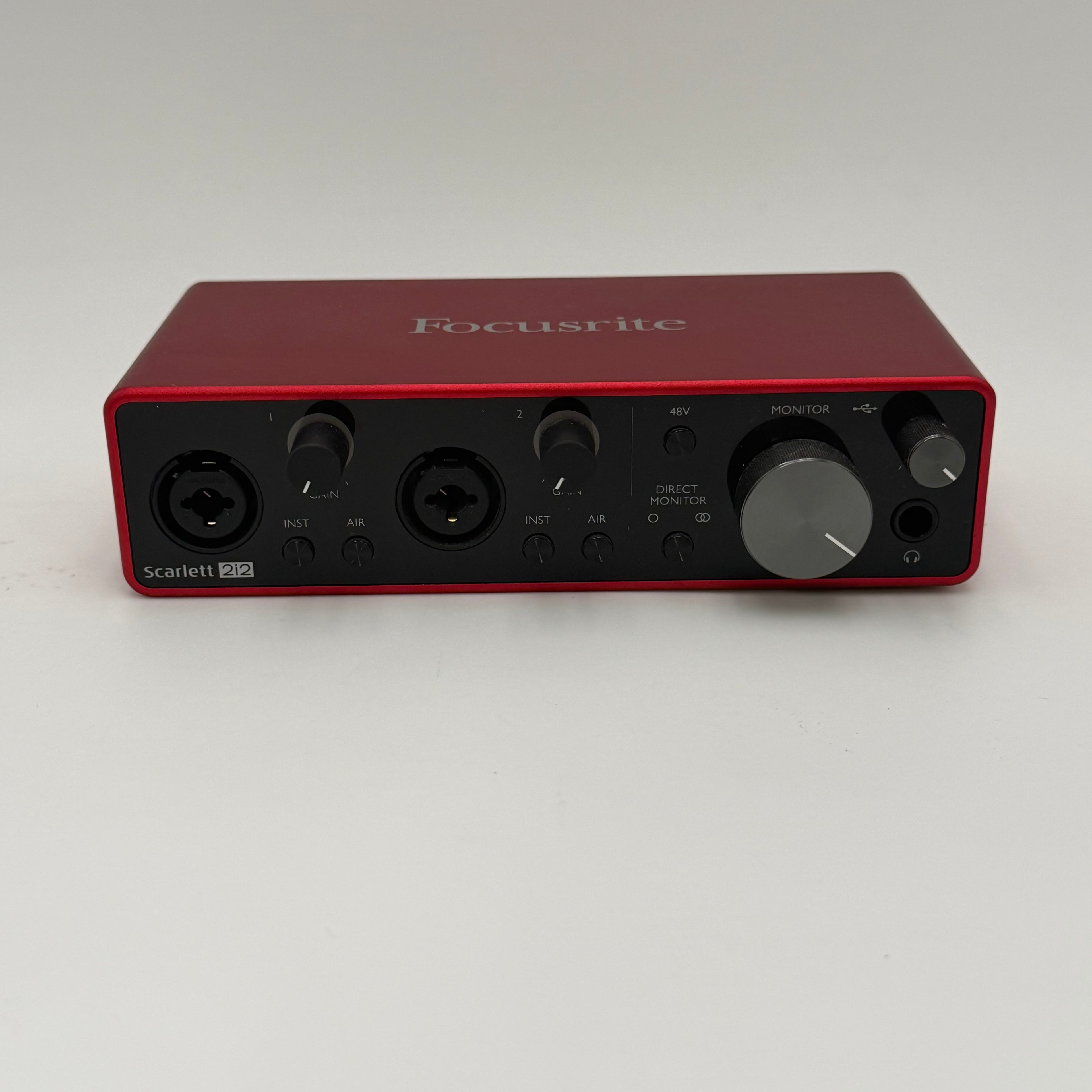Focusrite Scarlett 2i2 USB Audio Interface 3rd Generation Red