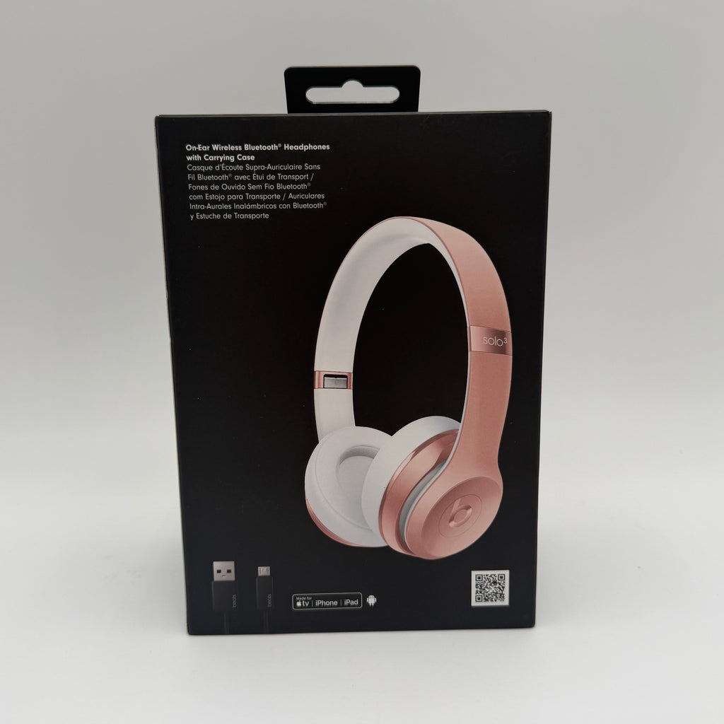 Beats Solo 3 Wireless Headphones - Rose Gold