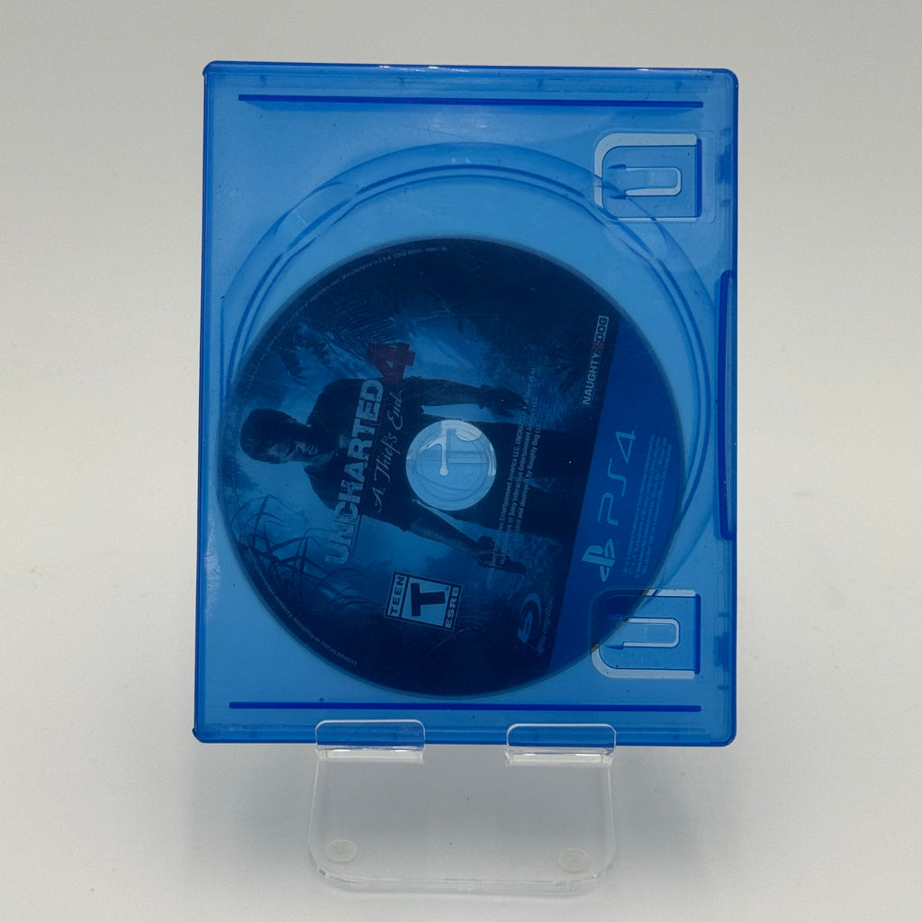 PlayStation 4 Uncharted 4 A Thief's End Used Video Game Black