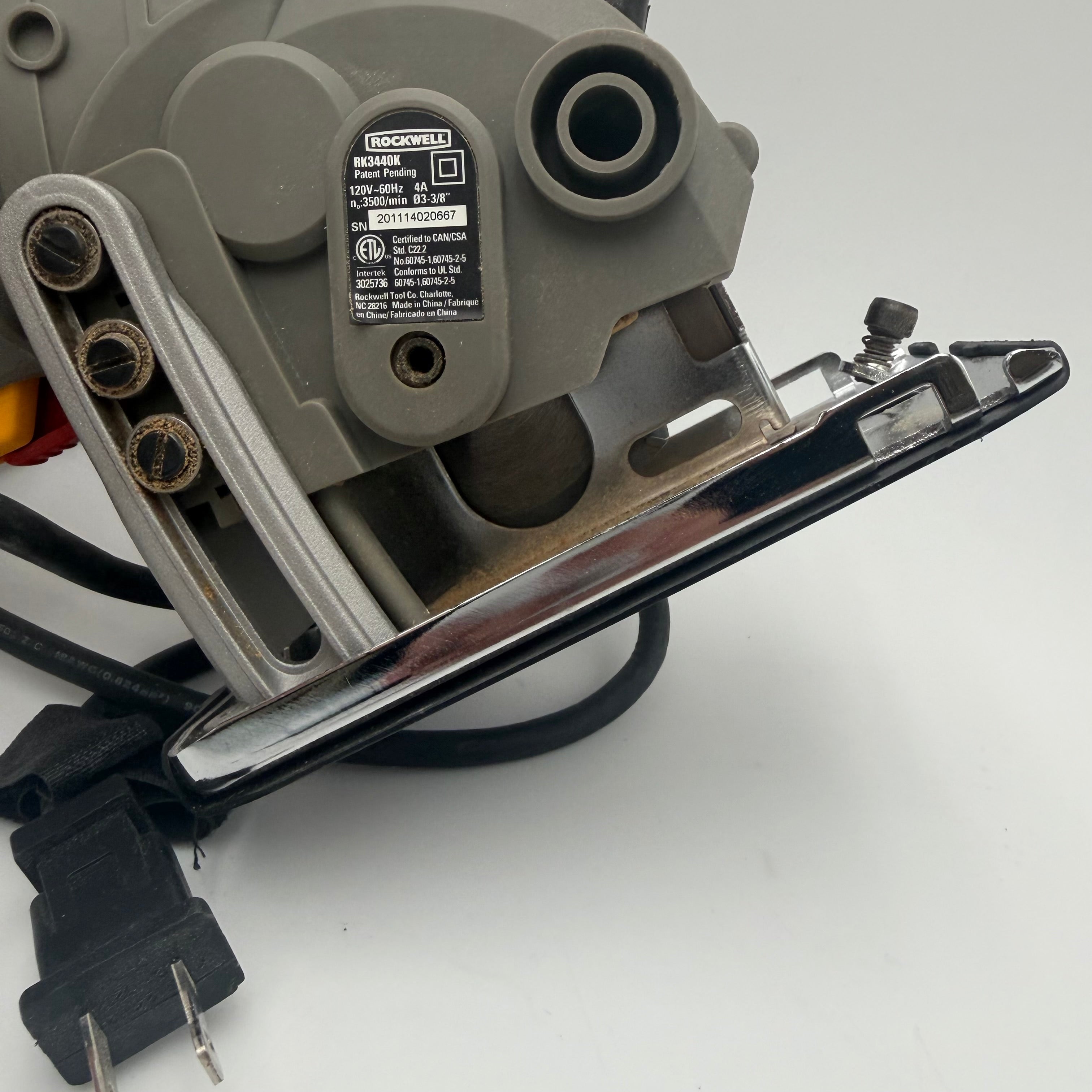 Rockwell Mini Circular Saw w/Laser VersaCut RK3440K Power Tool