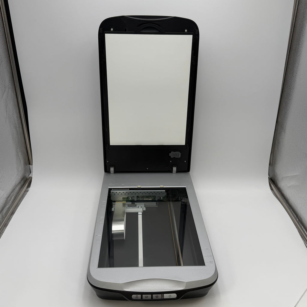 Epson Perfection V500 Photo Scanner w/ Power Adapter & Negative Holders Tested