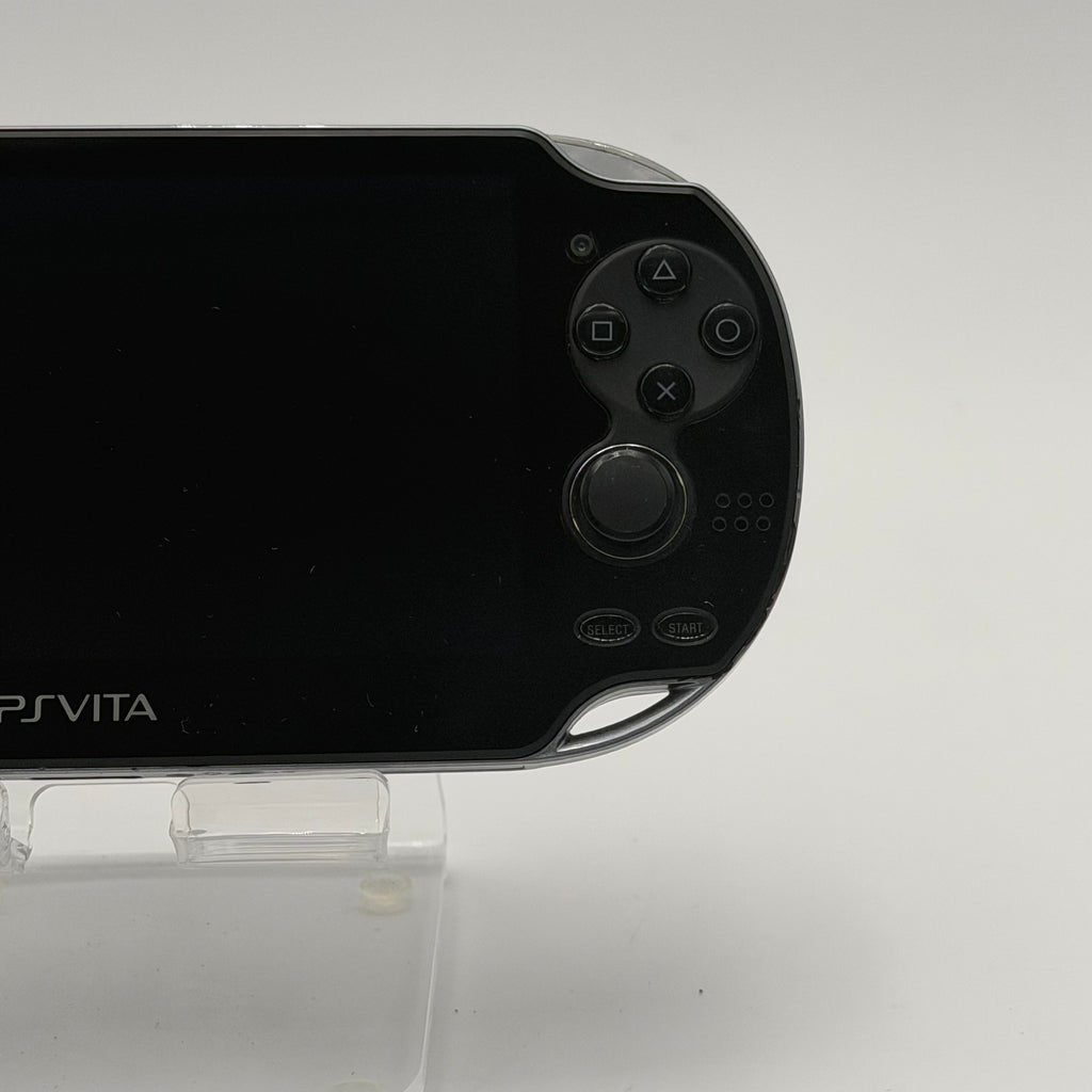 modded PS Vita PCH-1001 Piano Black Handheld Console Wi-Fi Headphone Jack Read