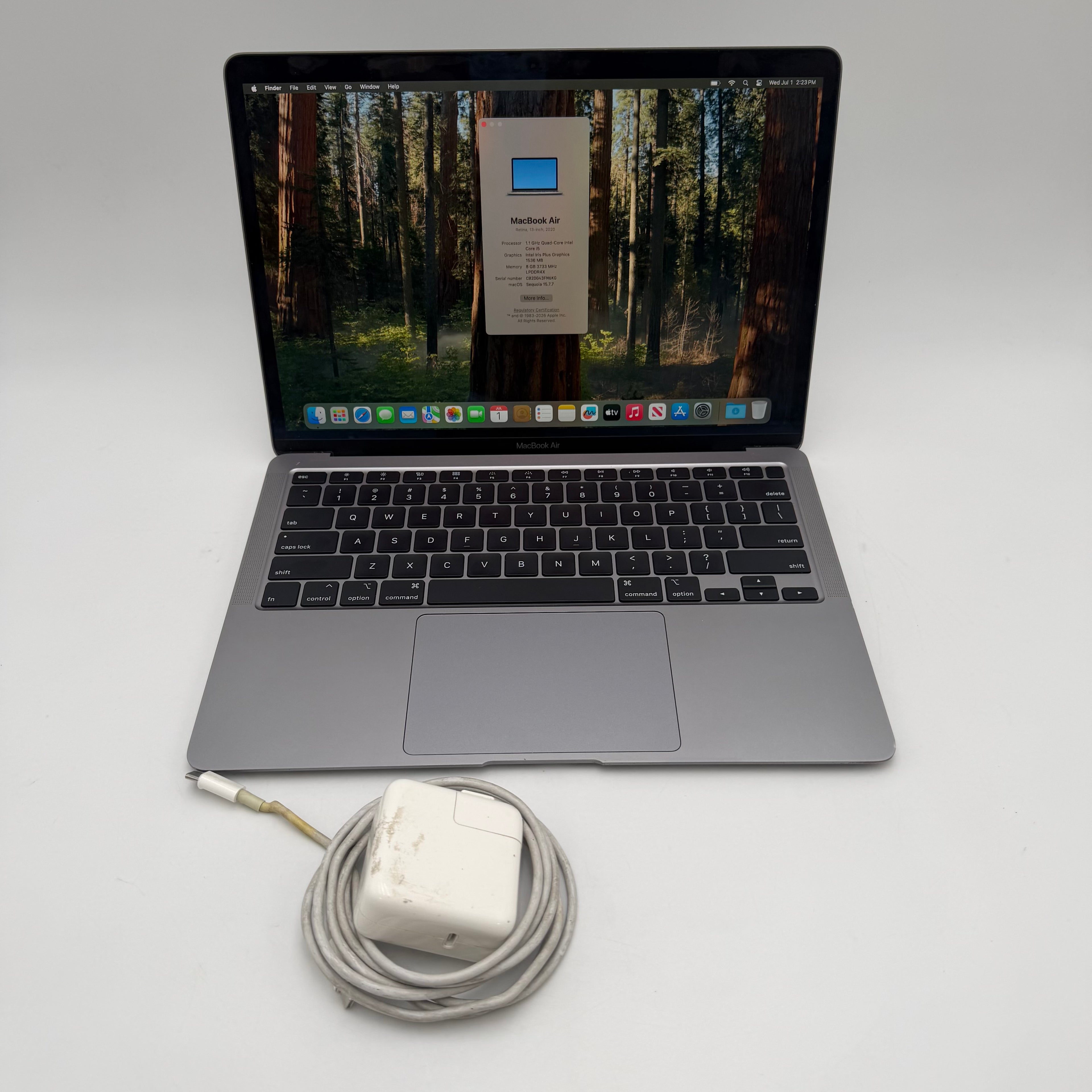 Apple MacBook Air 13" Retina A2179 2020 Core i5 8GB 512GB Space Gray