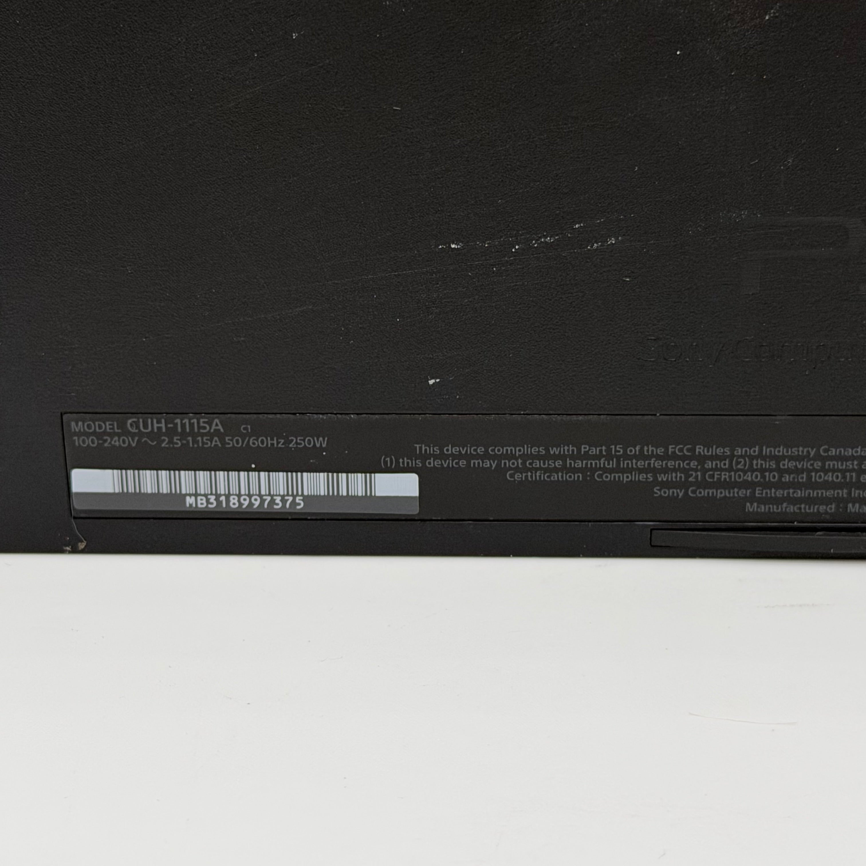 Sony PlayStation 4 CUH-1115A 500GB - Broken - No Power - Power Button