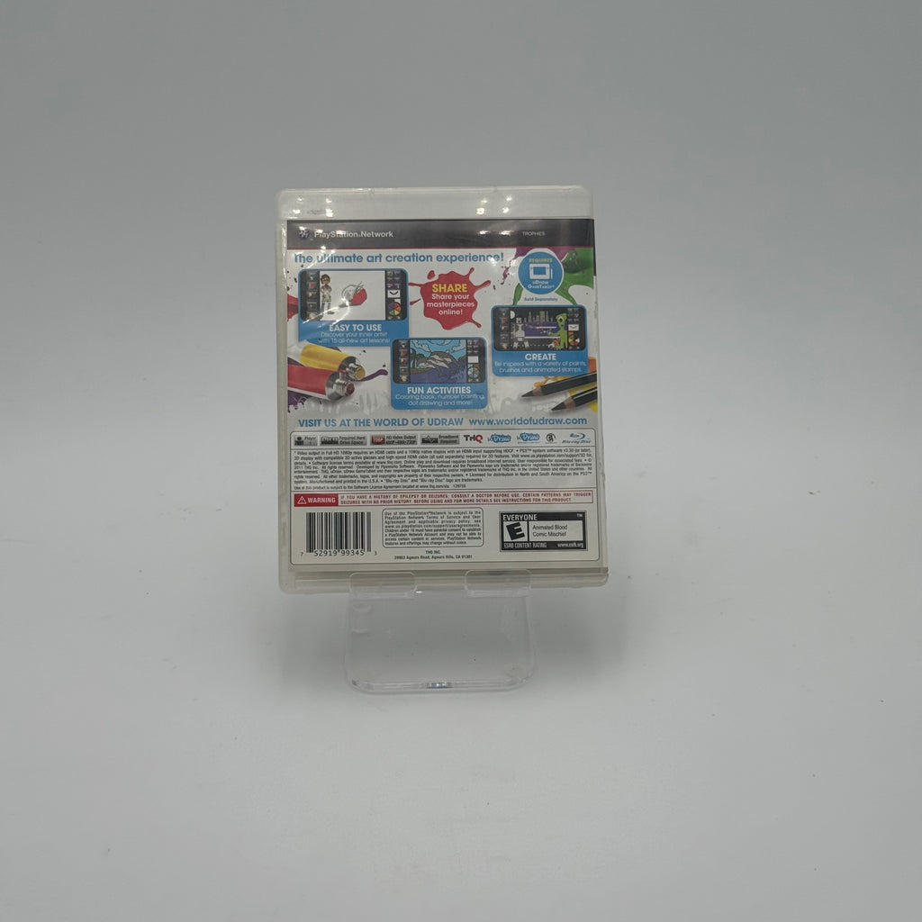 uDraw Studio Instant Artist Video Game, Ps3, Pre-Owned