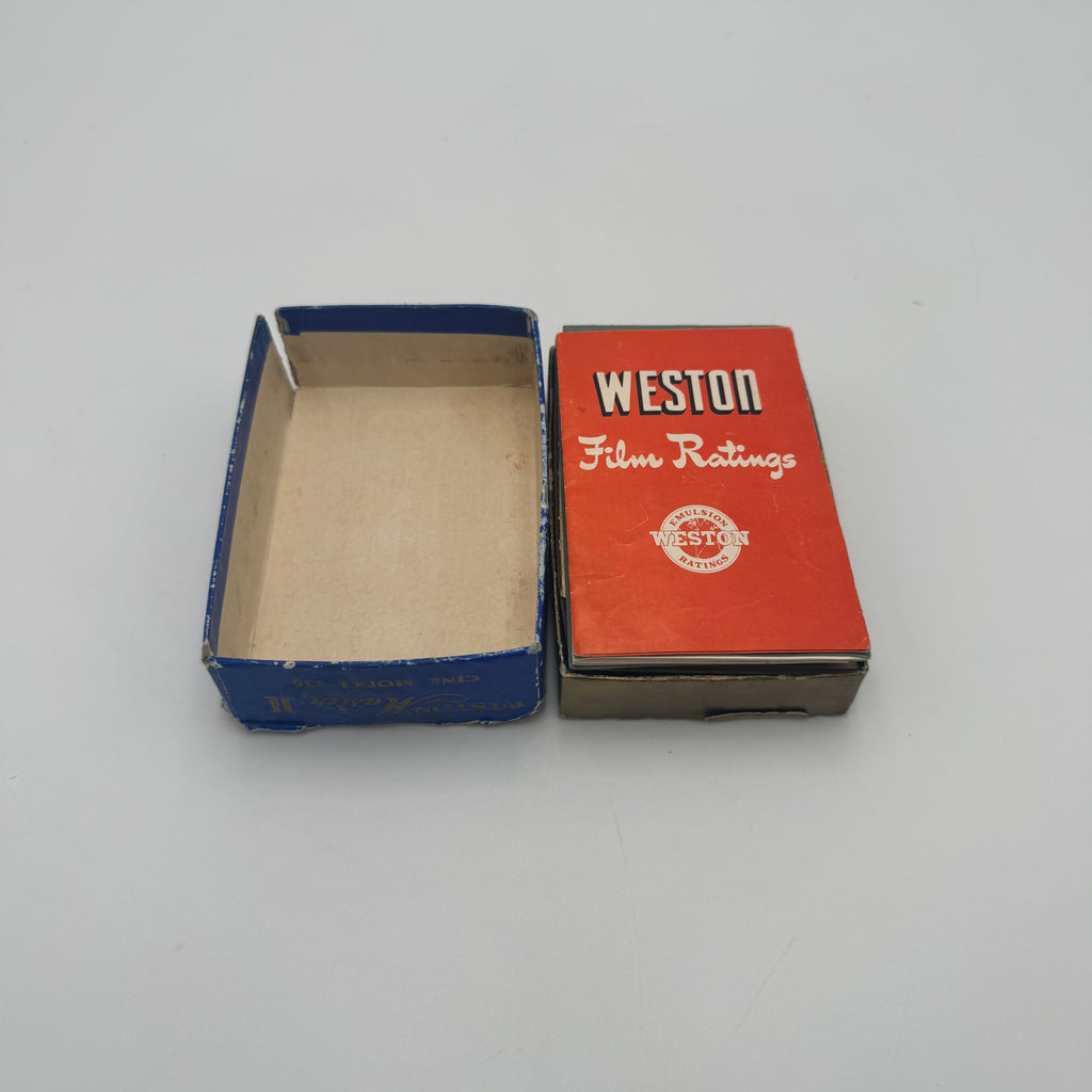 Vintage Weston Master II 2 Exposure Meter Cine Model 736 Light Meter w/ Box + Manuals