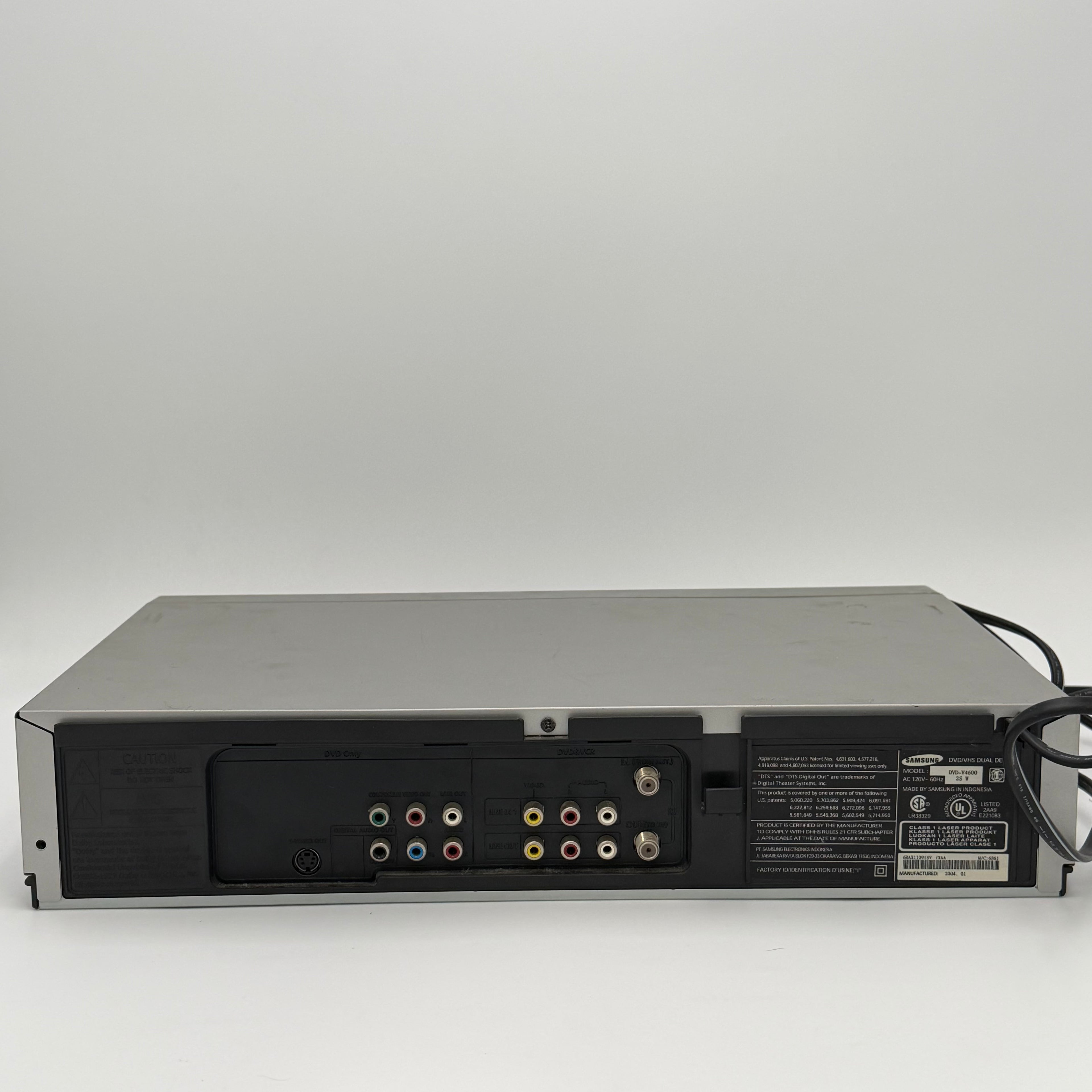 Samsung DVD V4600 DVD Player No Remote For Parts Read