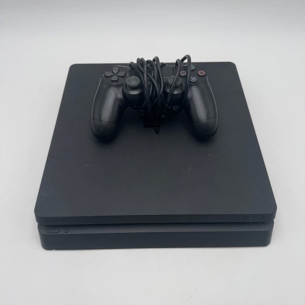 Sony PlayStation 4 PS4 Slim CUH-2215B 500GB Black Console w/ Controller - Tested/Working