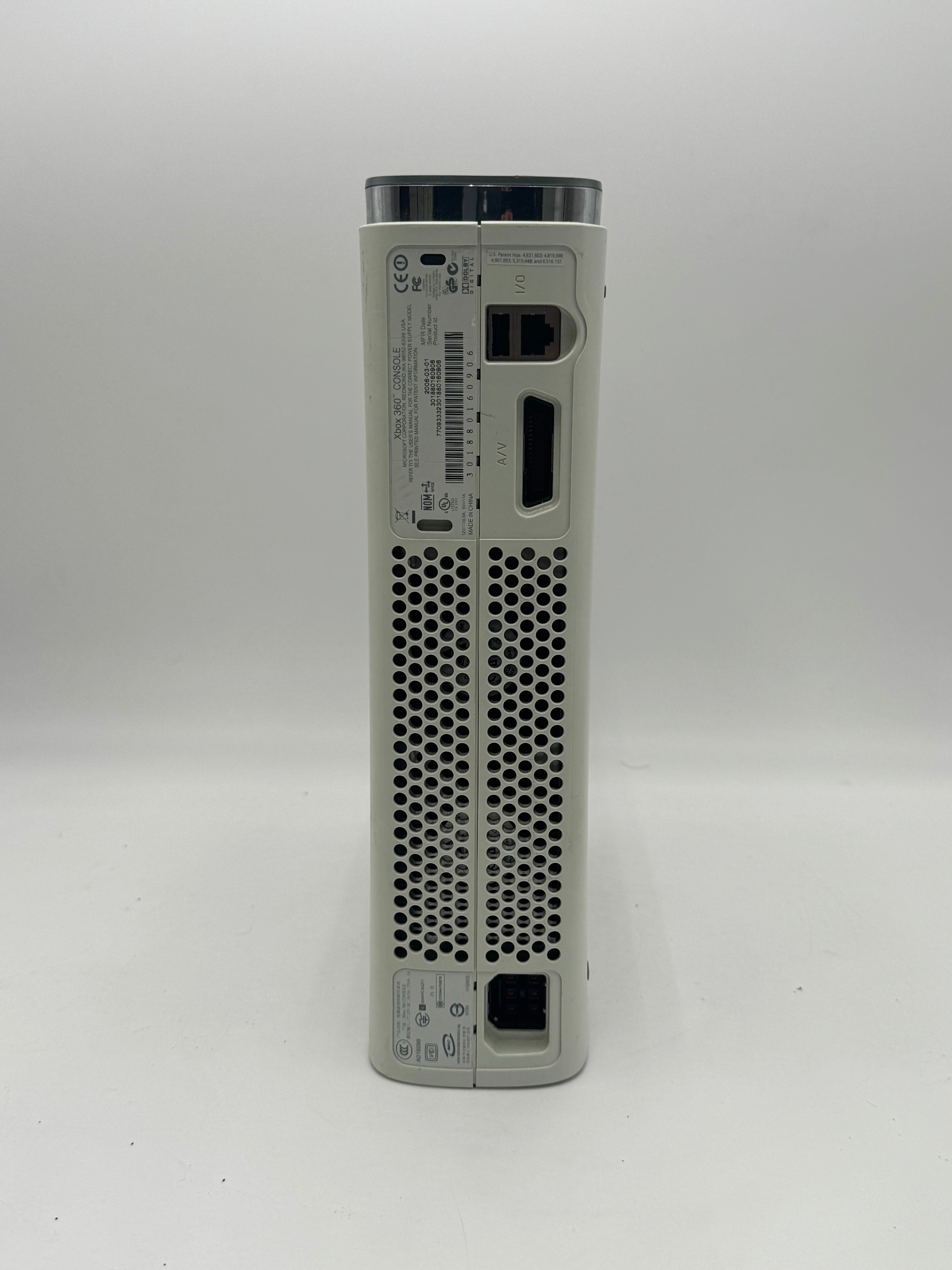Untested Microsoft Xbox 360 Arcade 60GB Console Only Used B White