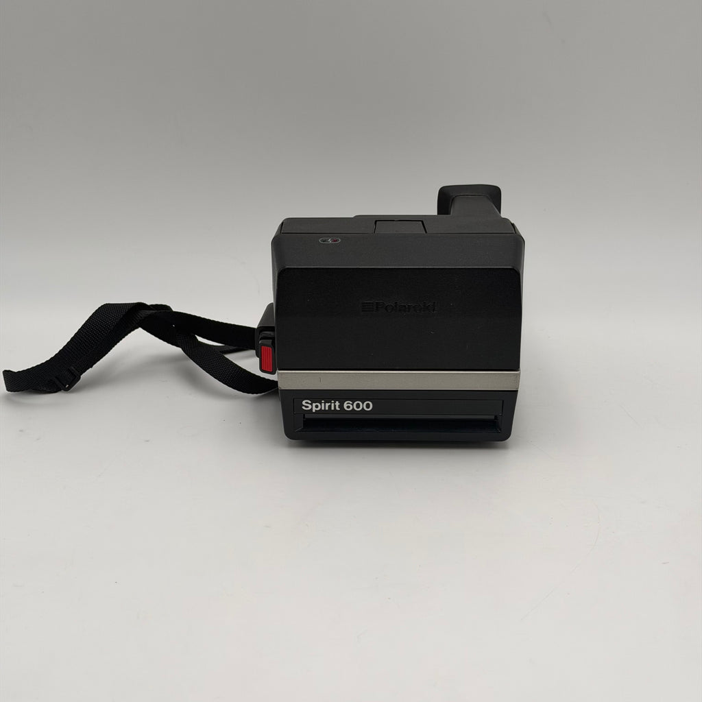 Polaroid Spirit 600 Instant Film Camera Black Used - B
