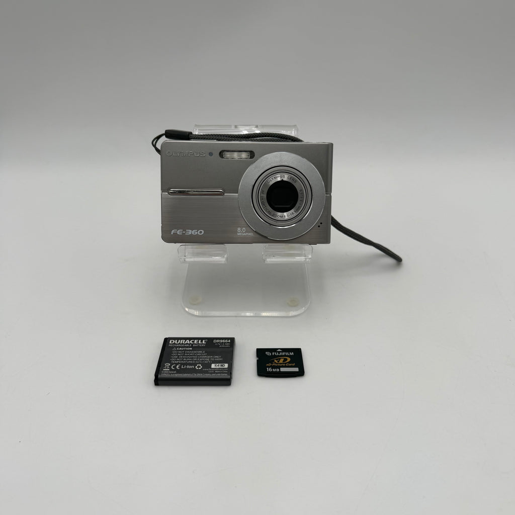 Olympus FE-360 Digital Camera No Charger