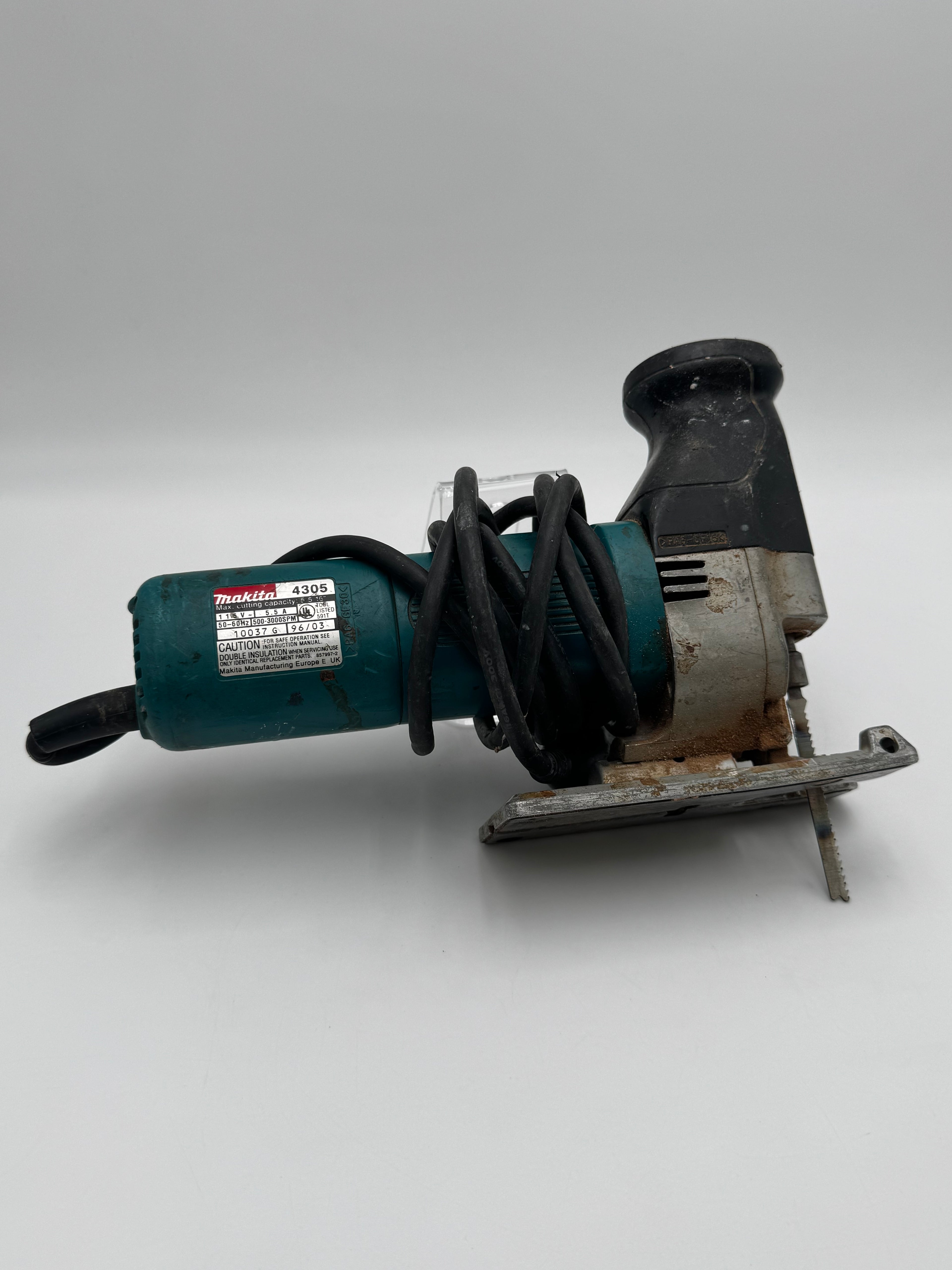 Makita 4305 Jigsaw Power Tool - Used - Blue