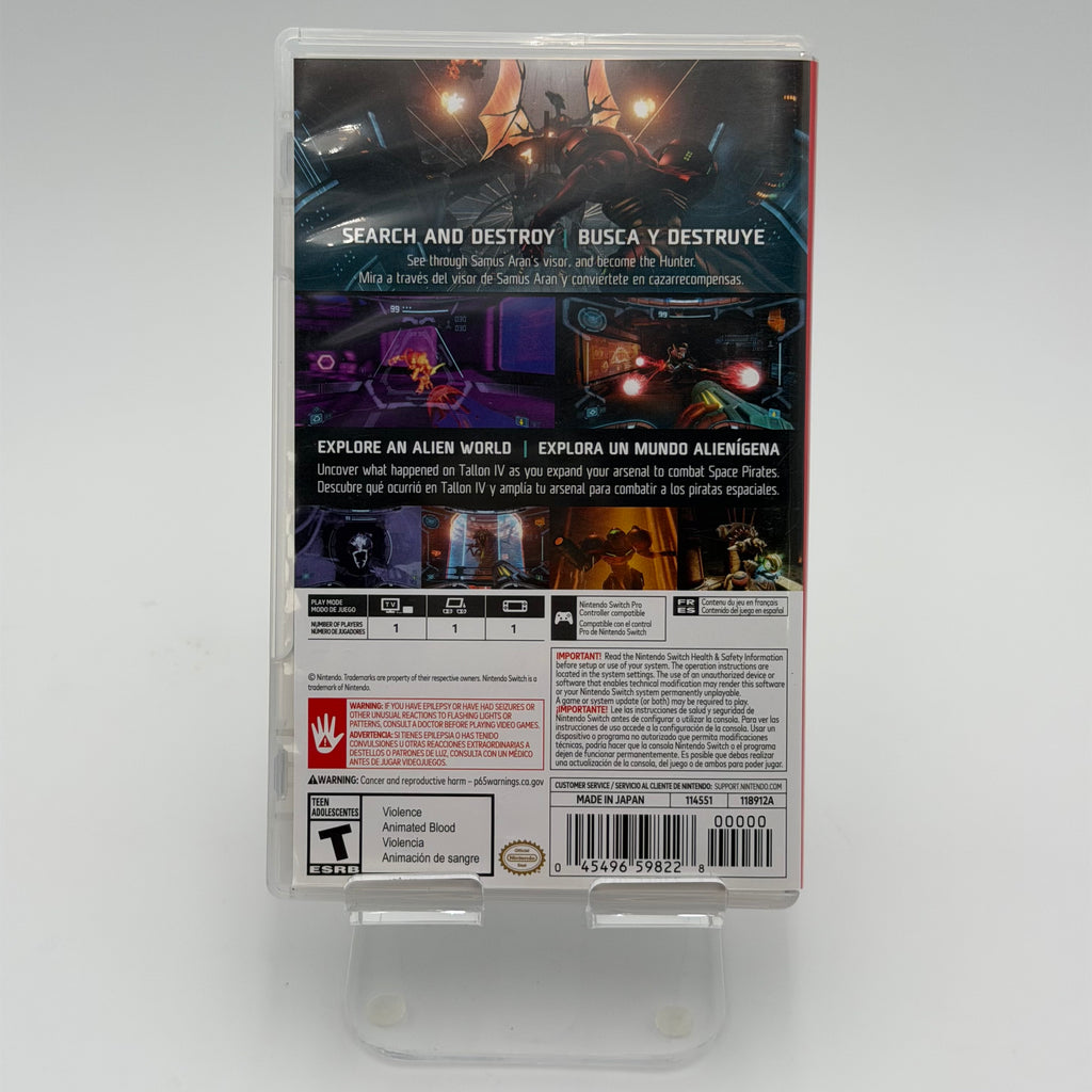 Metroid Prime Remastered (Nintendo Switch, 2023)