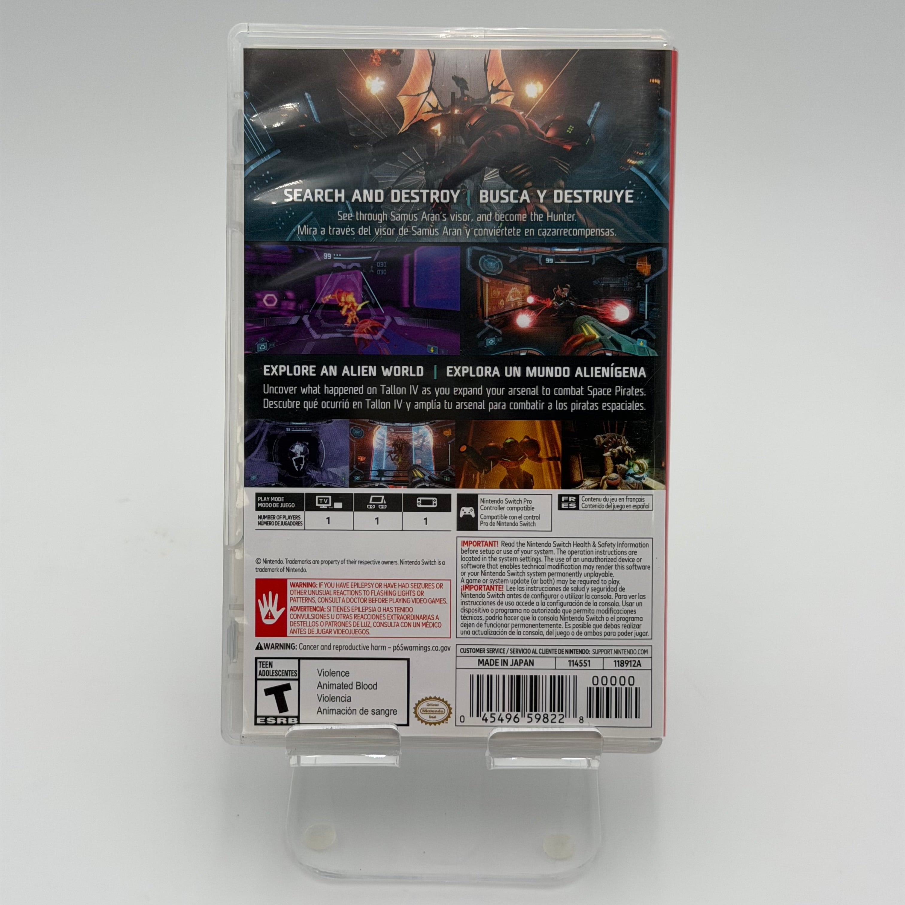 Metroid Prime Remastered (Nintendo Switch, 2023)