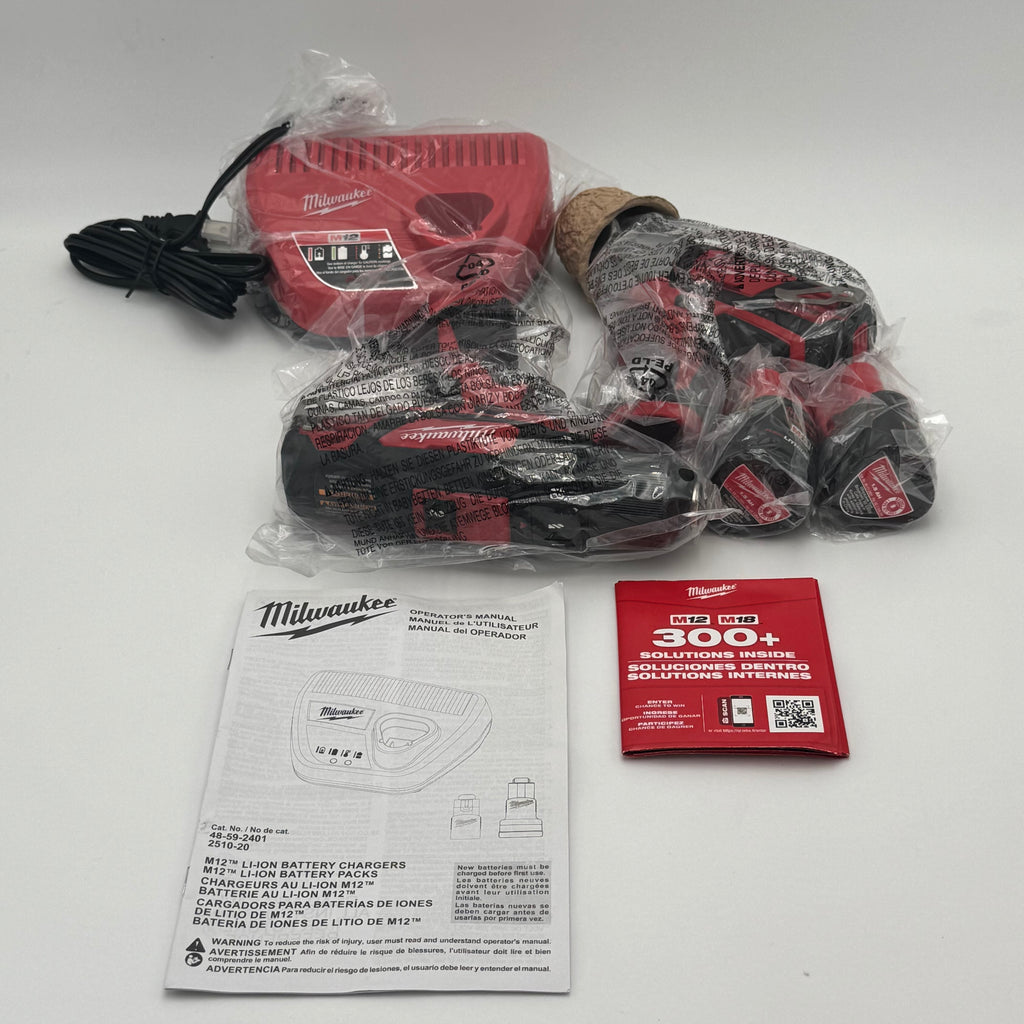 Milwaukee M12 2-Tool Combo Kit 2494-22 Power Tool