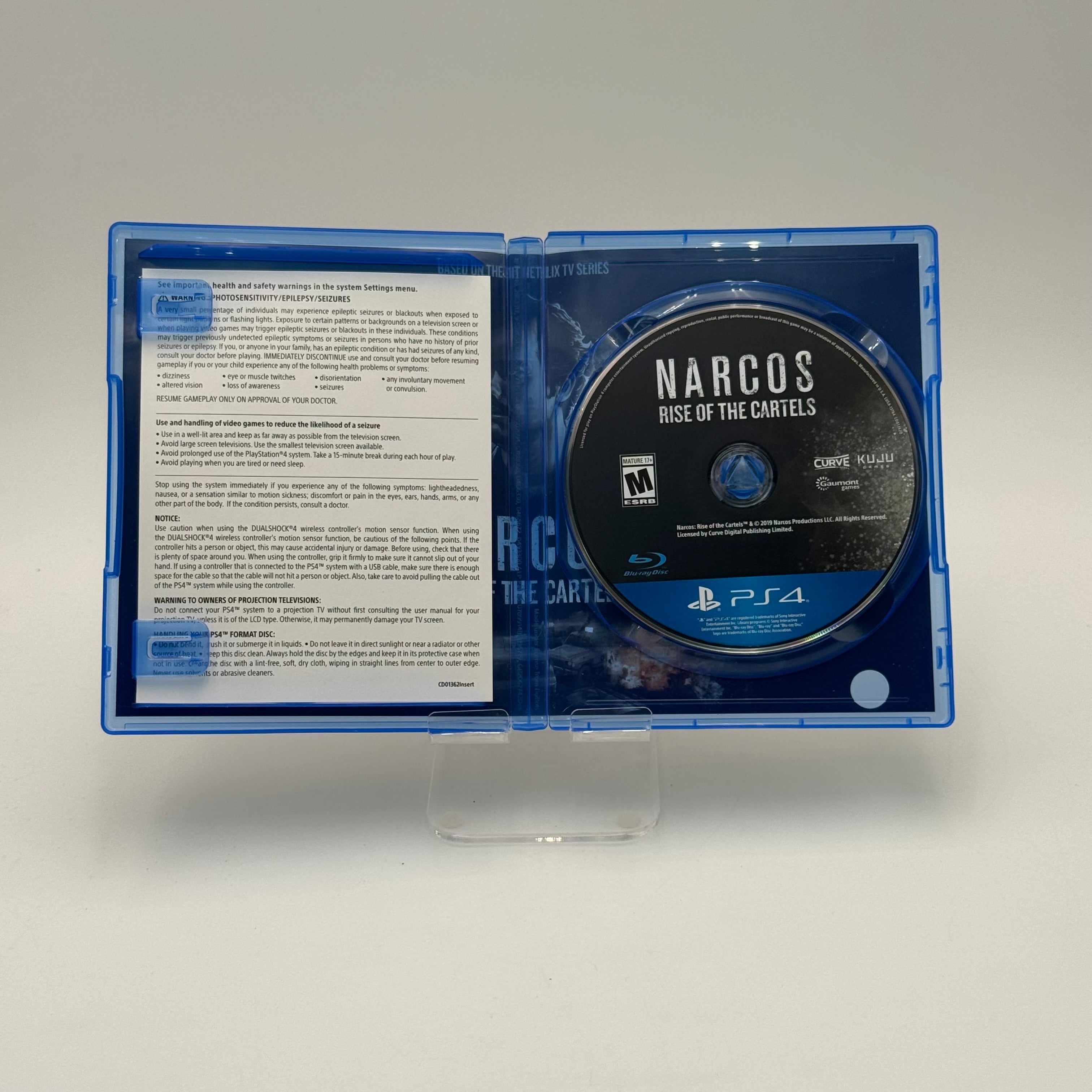 PlayStation 4 PS4 Narcos: Rise Of The Cartels Video Game - Tested/Working
