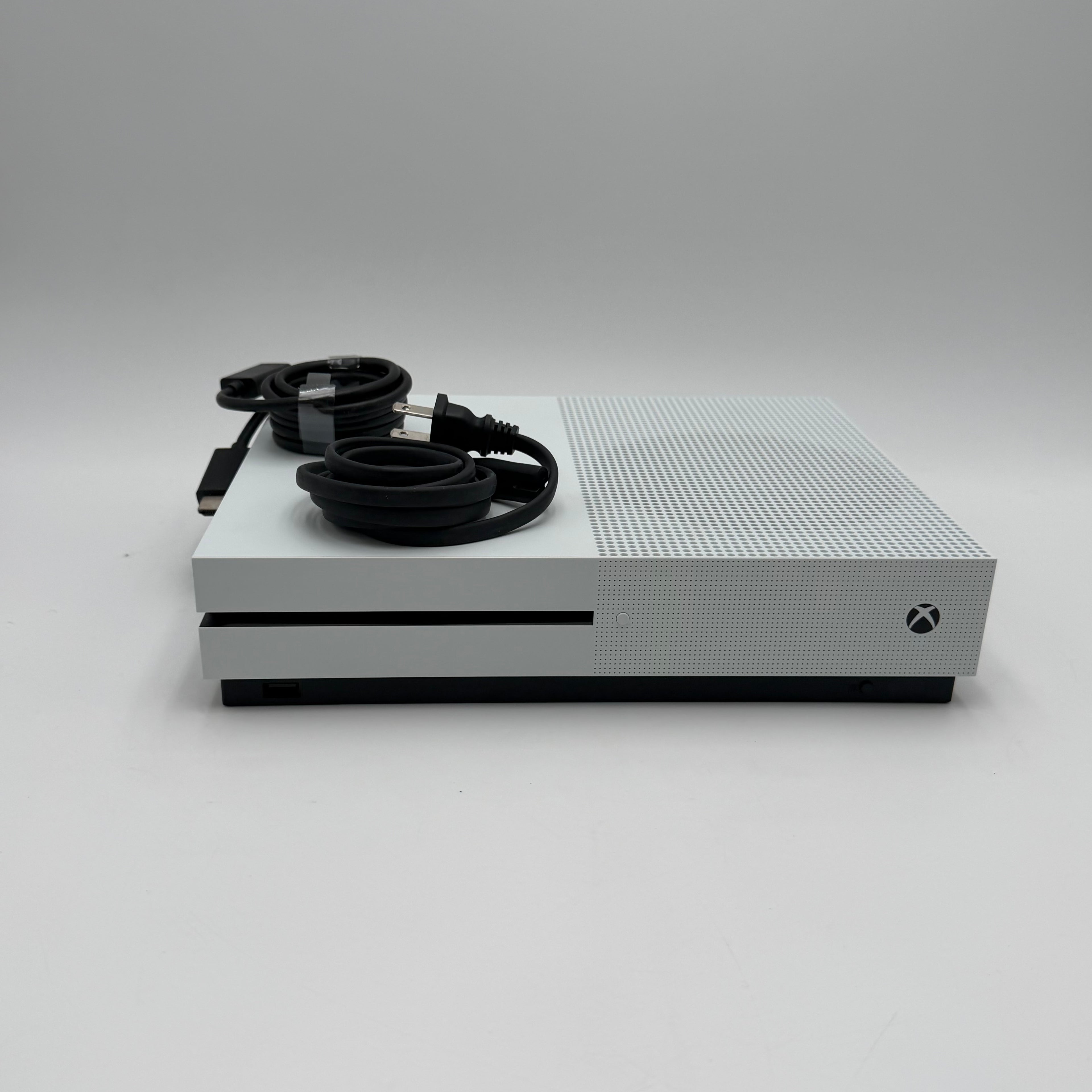 Microsoft Xbox One S 500GB Console - White With Cables