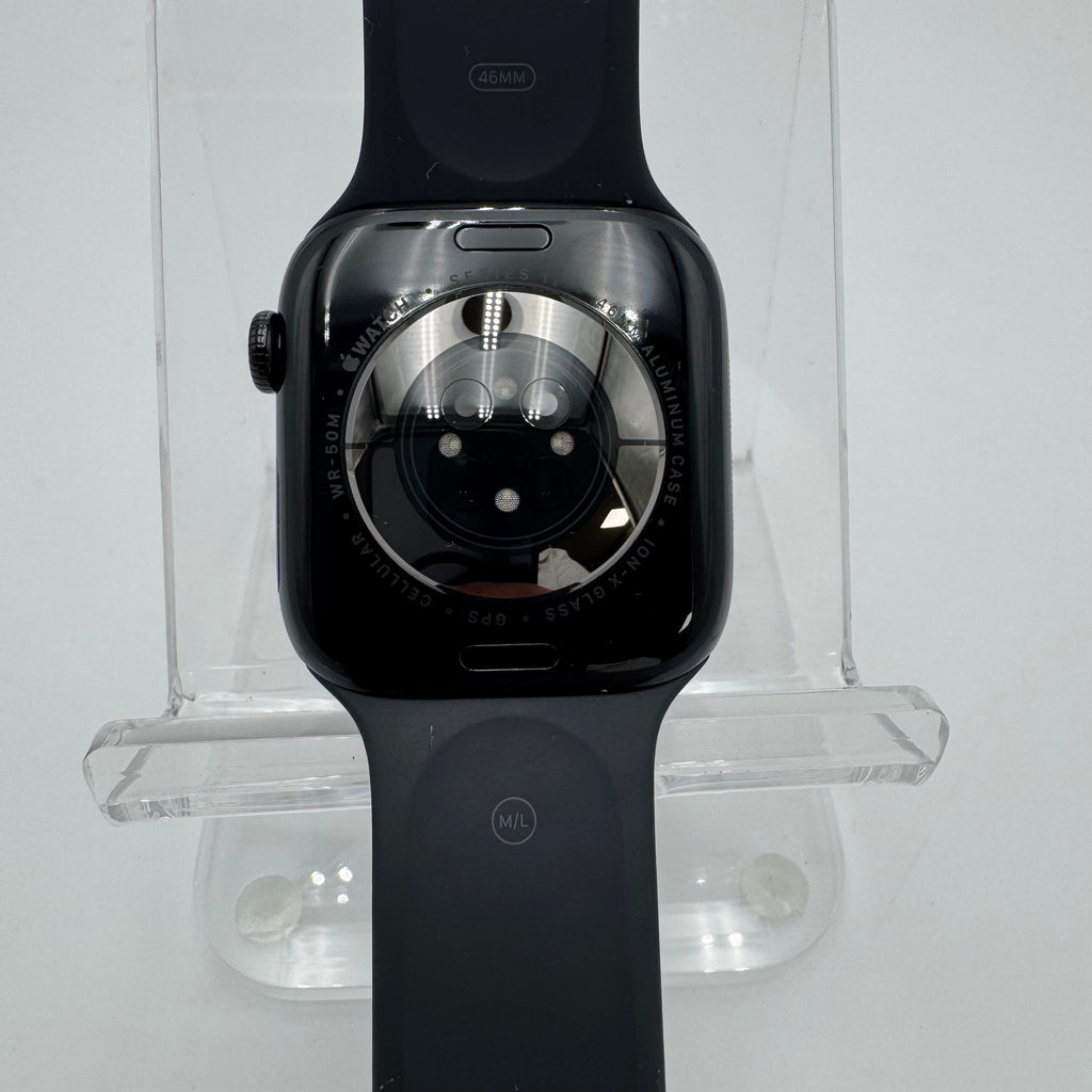 Apple Watch Series 11 46mm GPS + Cellular Smart Watch - Black, Midnight Finish
