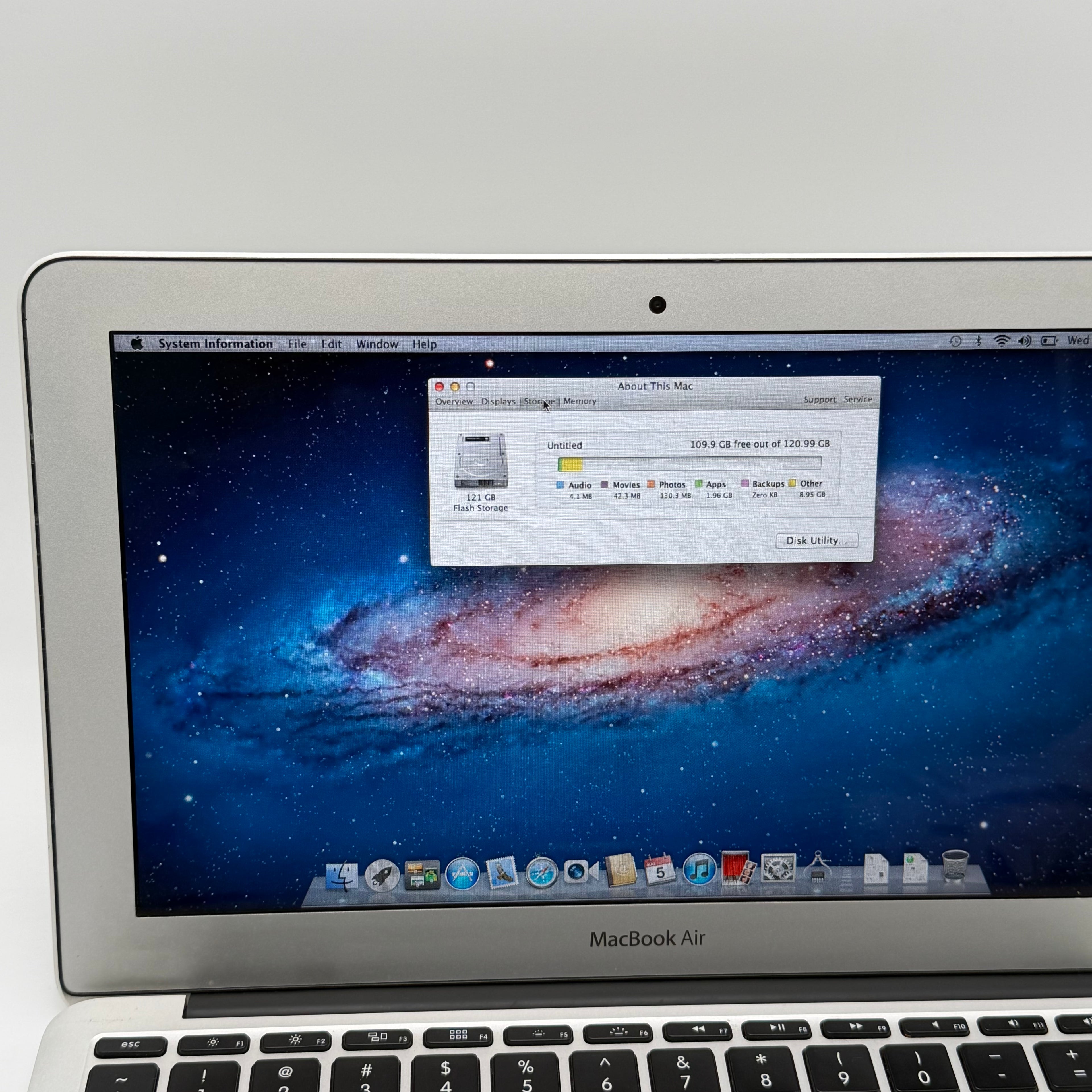 Apple MacBook Air 11" A1465 2012 4GB 128GB Core i5 1.7GHz