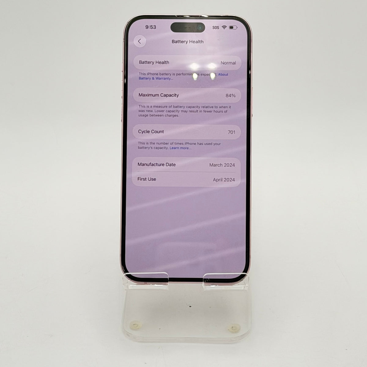 Apple iPhone 15 Plus 128GB Pink -ATT