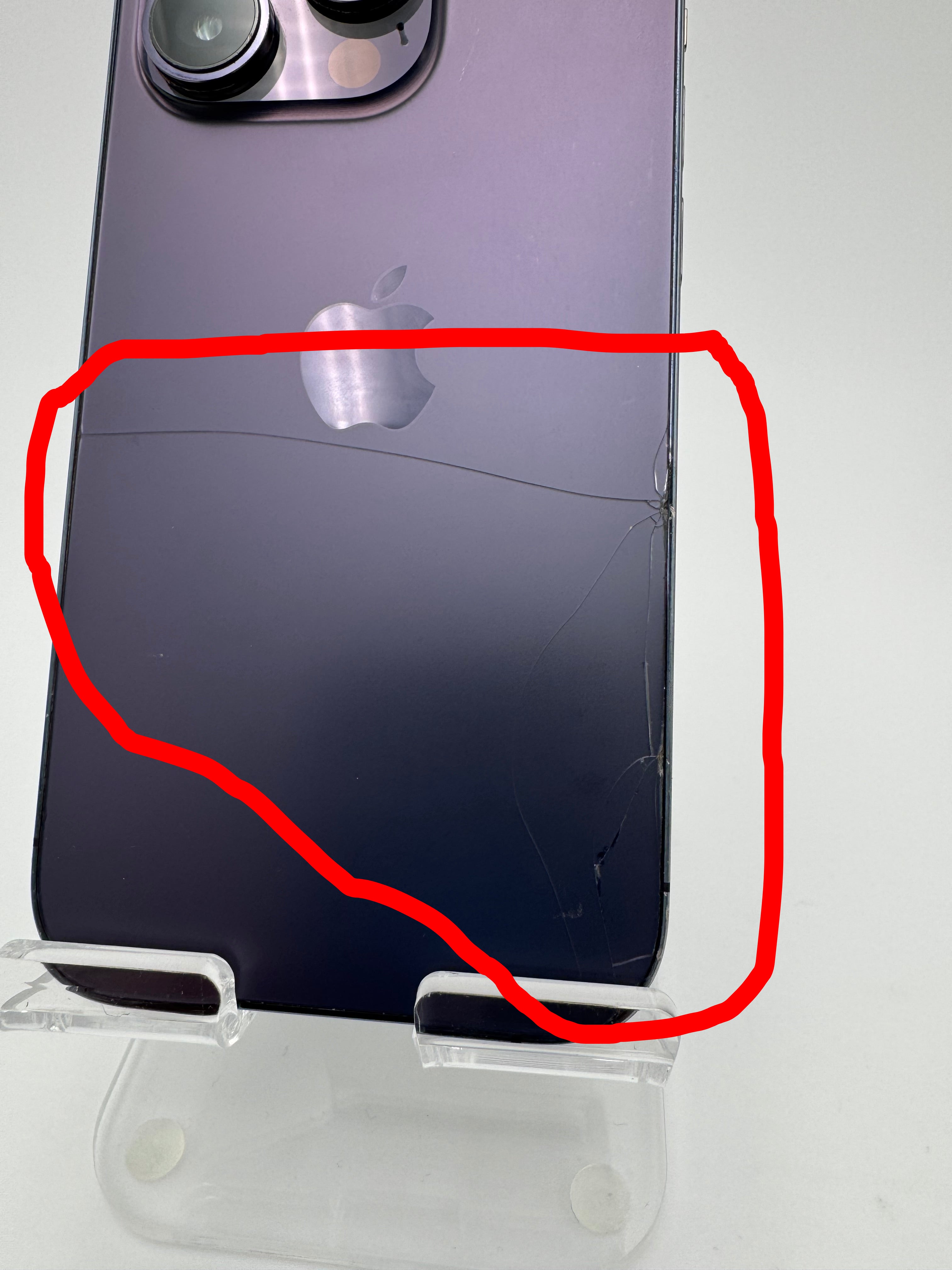 Apple iPhone 14 Pro 512GB Unlocked Purple - Used C READ