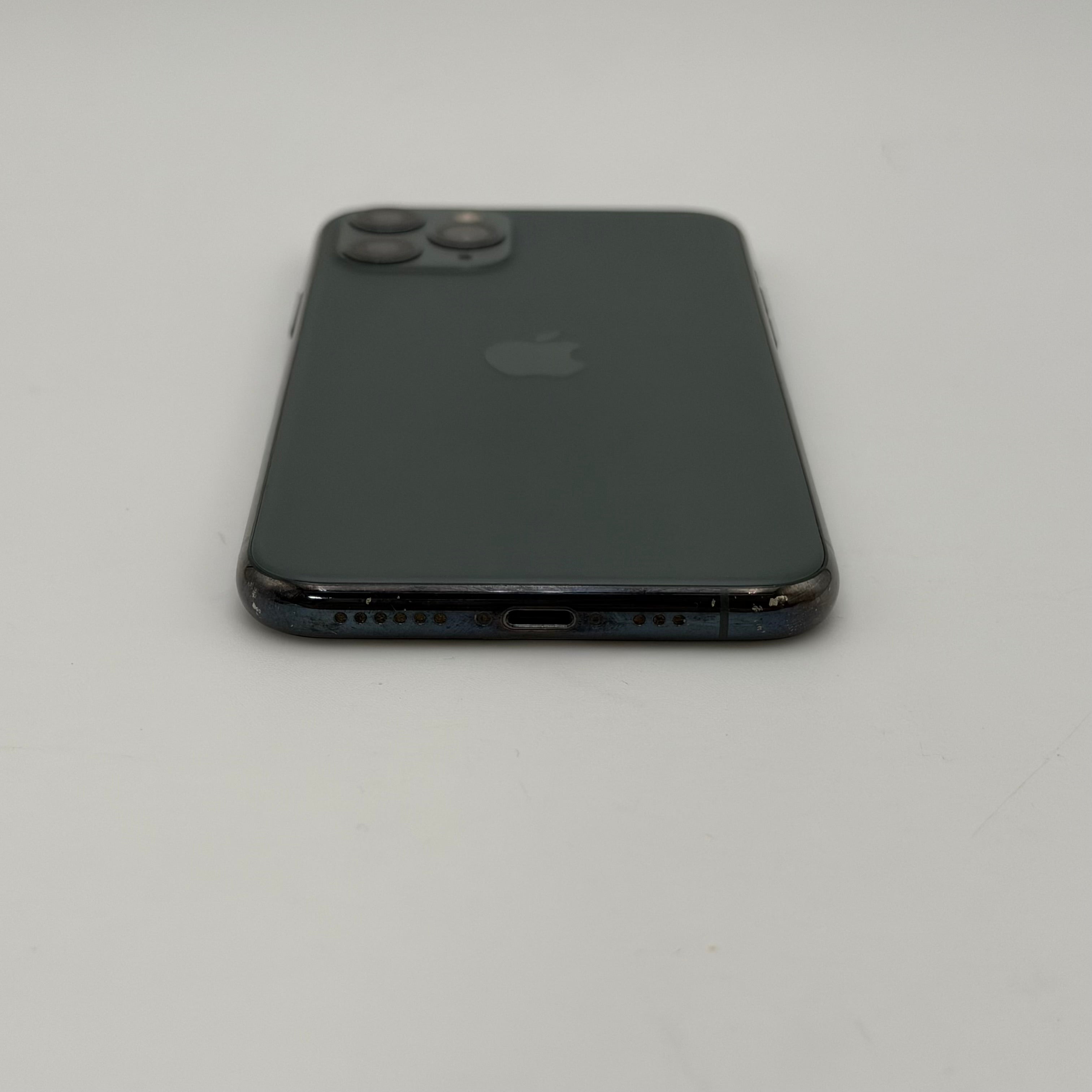 Apple iPhone 11 Pro 64gb Green (cracked Screen Read Description)