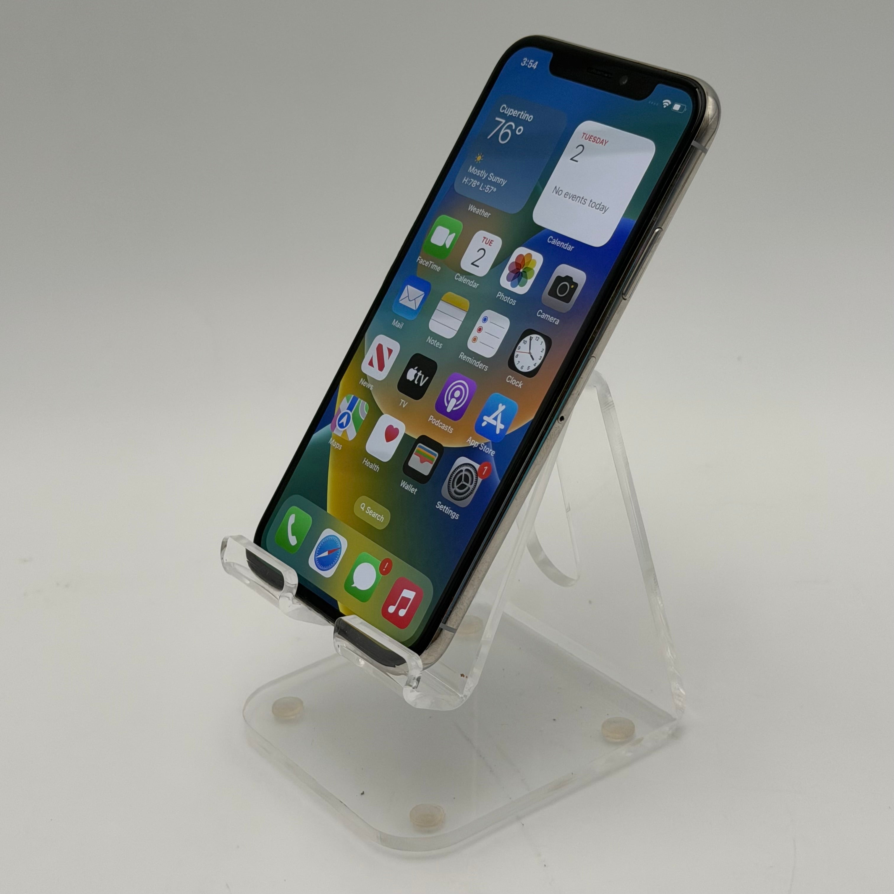 Apple iPhone X 256GB White Unlocked Used - A Smartphone