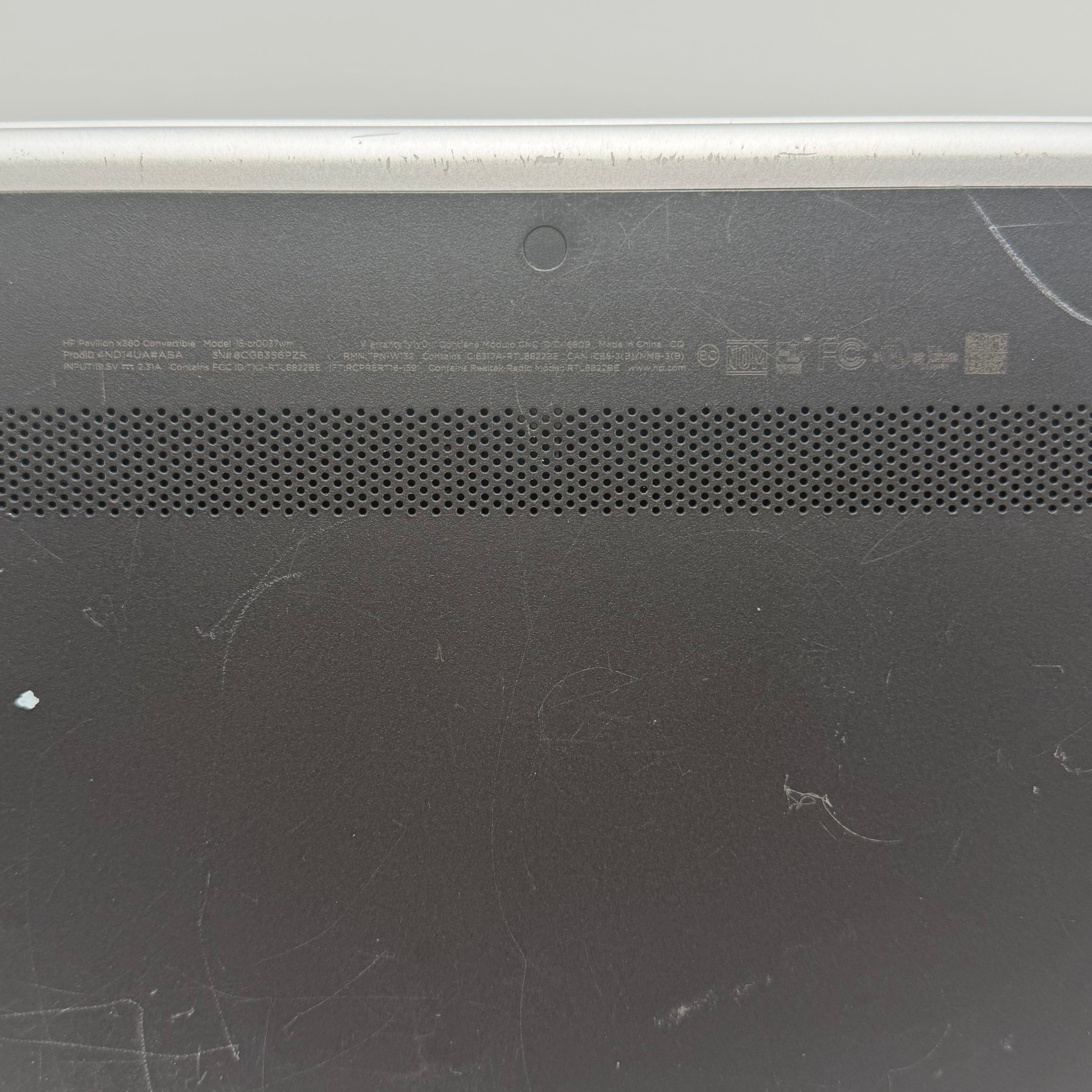 HP 15-cr0037wm Pavilion x360 15" Core i3 8GB RAM 128GB SSD - Read