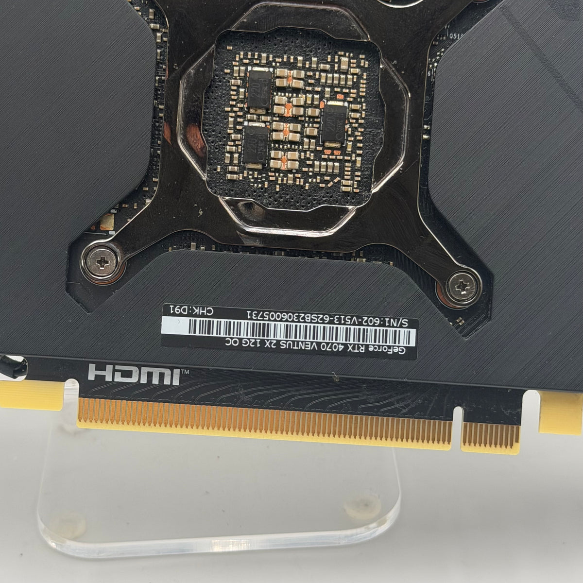 MSI GeForce RTX 4070 Ventus 2X 12G OC Black Used