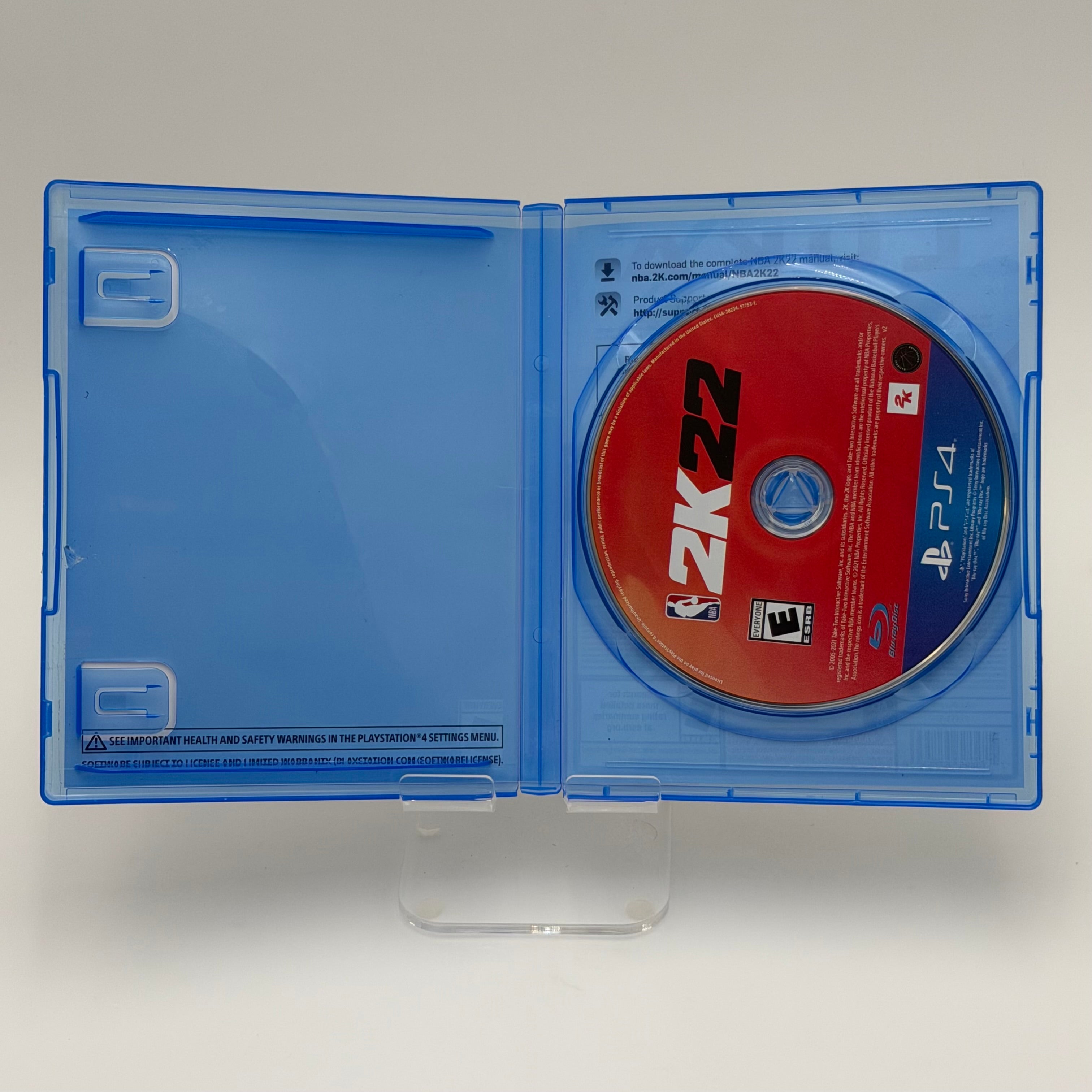 NBA 2K22 - PlayStation 4 Video Game, Used - A, Black