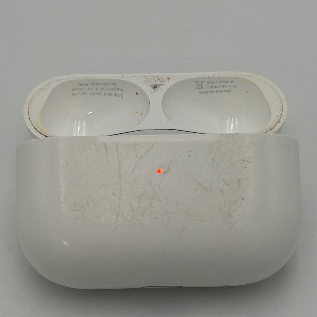 Apple AirPods Pro (2nd Gen Lightning) A2700 Case (2022) Wireless Earbuds - Used B