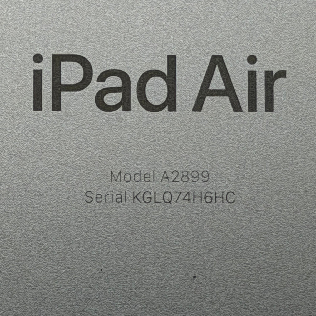 Apple iPad Air 13-inch M2 A2899 Tablet - Used - A