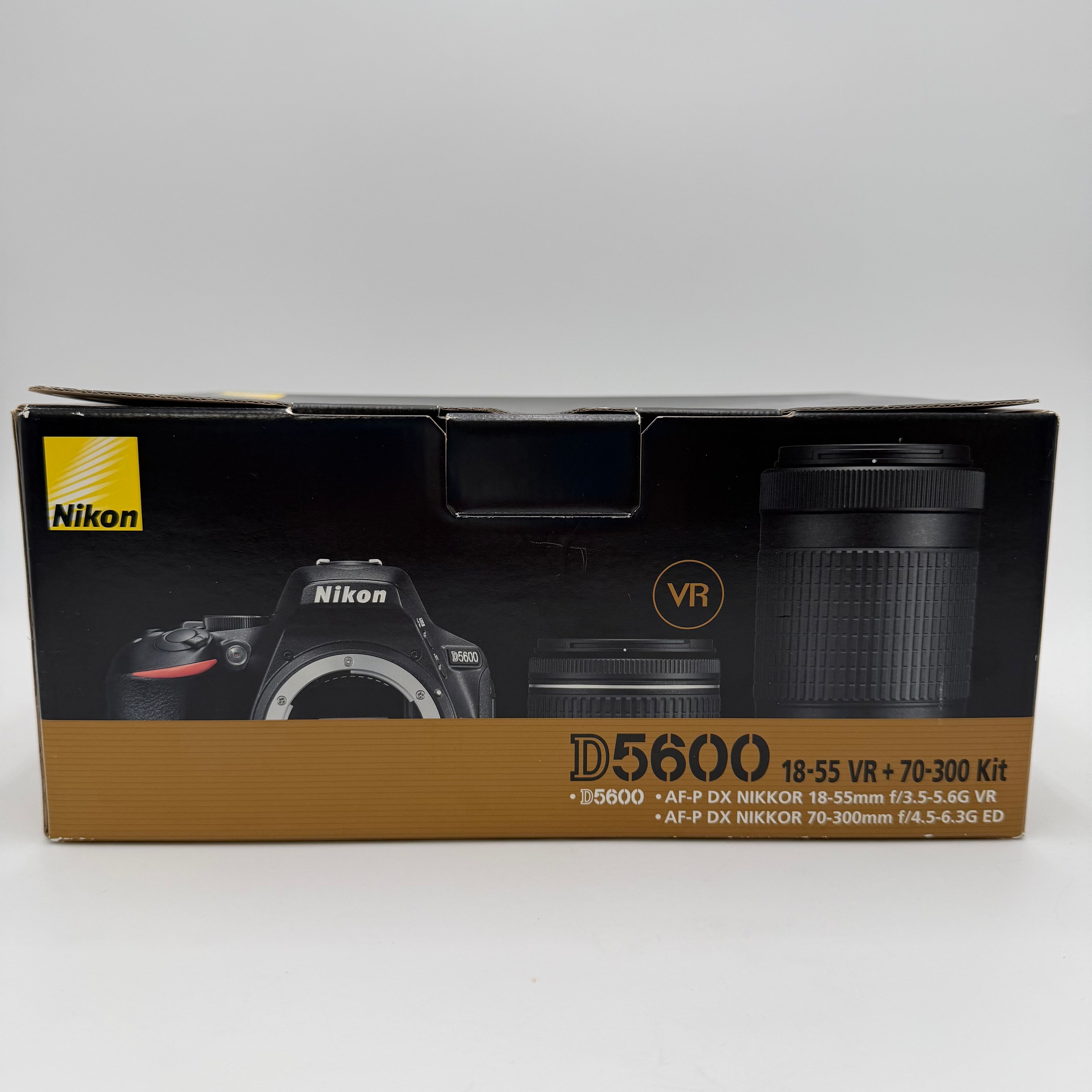 Nikon D5600 24.2 MP DSLR Camera - Black w/ 18-55mm, 70-300mm - FREE SHIPPING